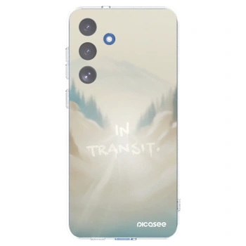 Picasee silikonski prozorni ovitek za Samsung Galaxy S25 FE 5G - IN TRANSIT