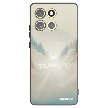 Picasee silikonski črni ovitek za Motorola Moto G86 Power 5G - IN TRANSIT