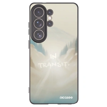 Picasee silikonski črni ovitek za Samsung Galaxy S26 Ultra - IN TRANSIT