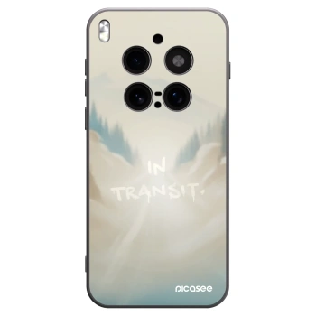 Picasee silikonski črni ovitek za Vivo X300 Pro - IN TRANSIT