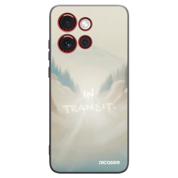Picasee silikonski črni ovitek za Motorola Edge 60 Neo 5G - IN TRANSIT