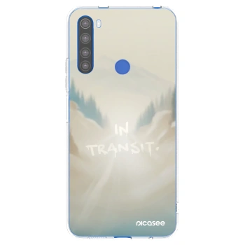 Picasee silikonski prozorni ovitek za Xiaomi Redmi Note 8T - IN TRANSIT