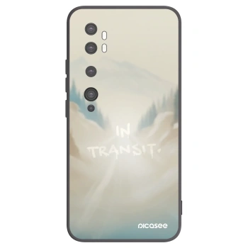 Picasee silikonski črni ovitek za Xiaomi Mi Note 10 (Pro) - IN TRANSIT