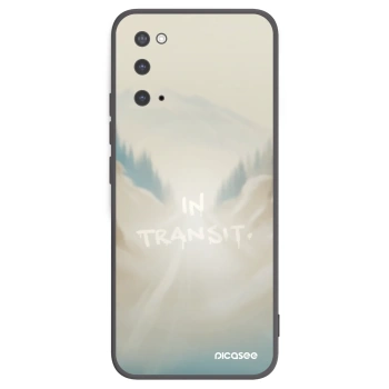 Picasee silikonski črni ovitek za Samsung Galaxy S20 G980F - IN TRANSIT