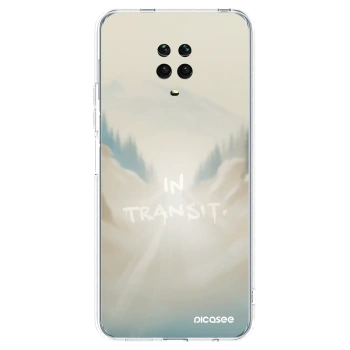 Picasee silikonski prozorni ovitek za Xiaomi Redmi Note 9 Pro - IN TRANSIT
