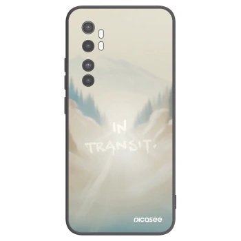 Picasee silikonski črni ovitek za Xiaomi Mi Note 10 Lite - IN TRANSIT