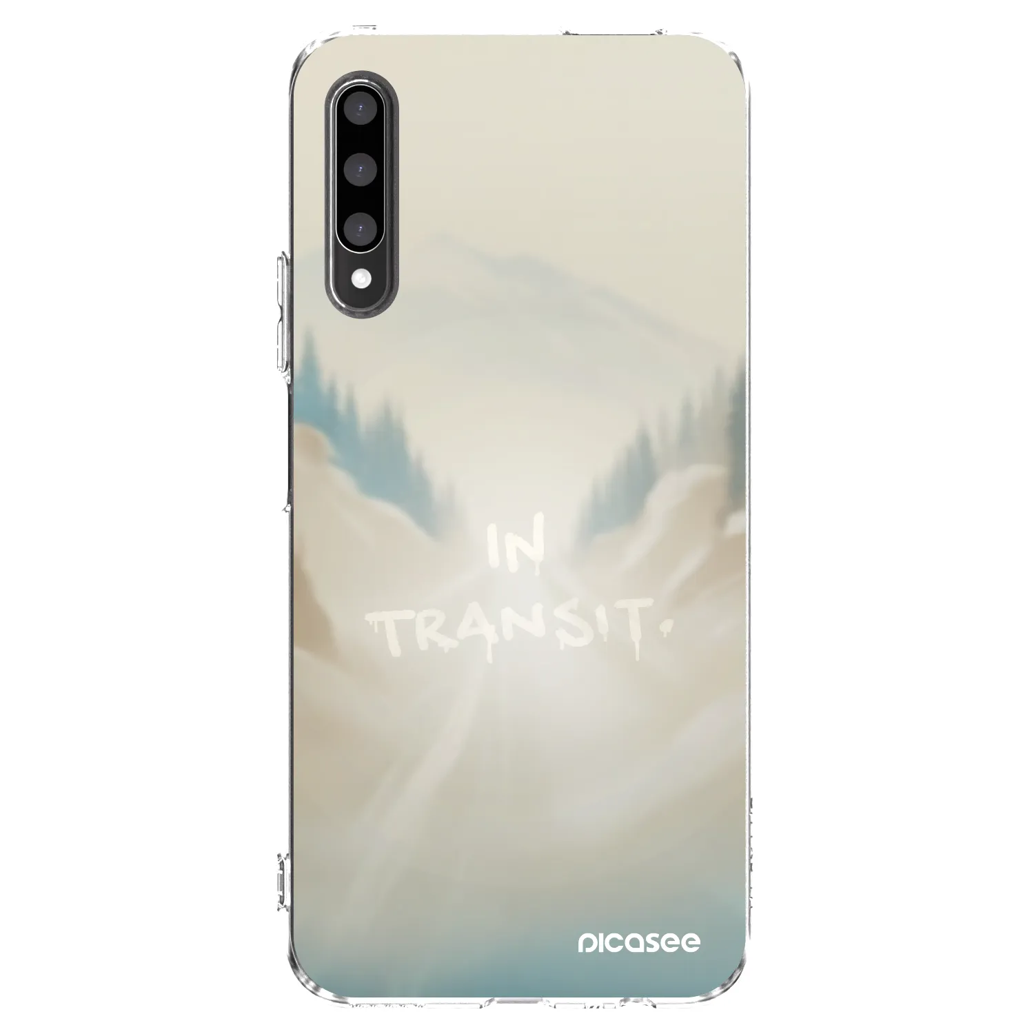 Picasee silikonski prozorni ovitek za Honor 9X Pro - IN TRANSIT