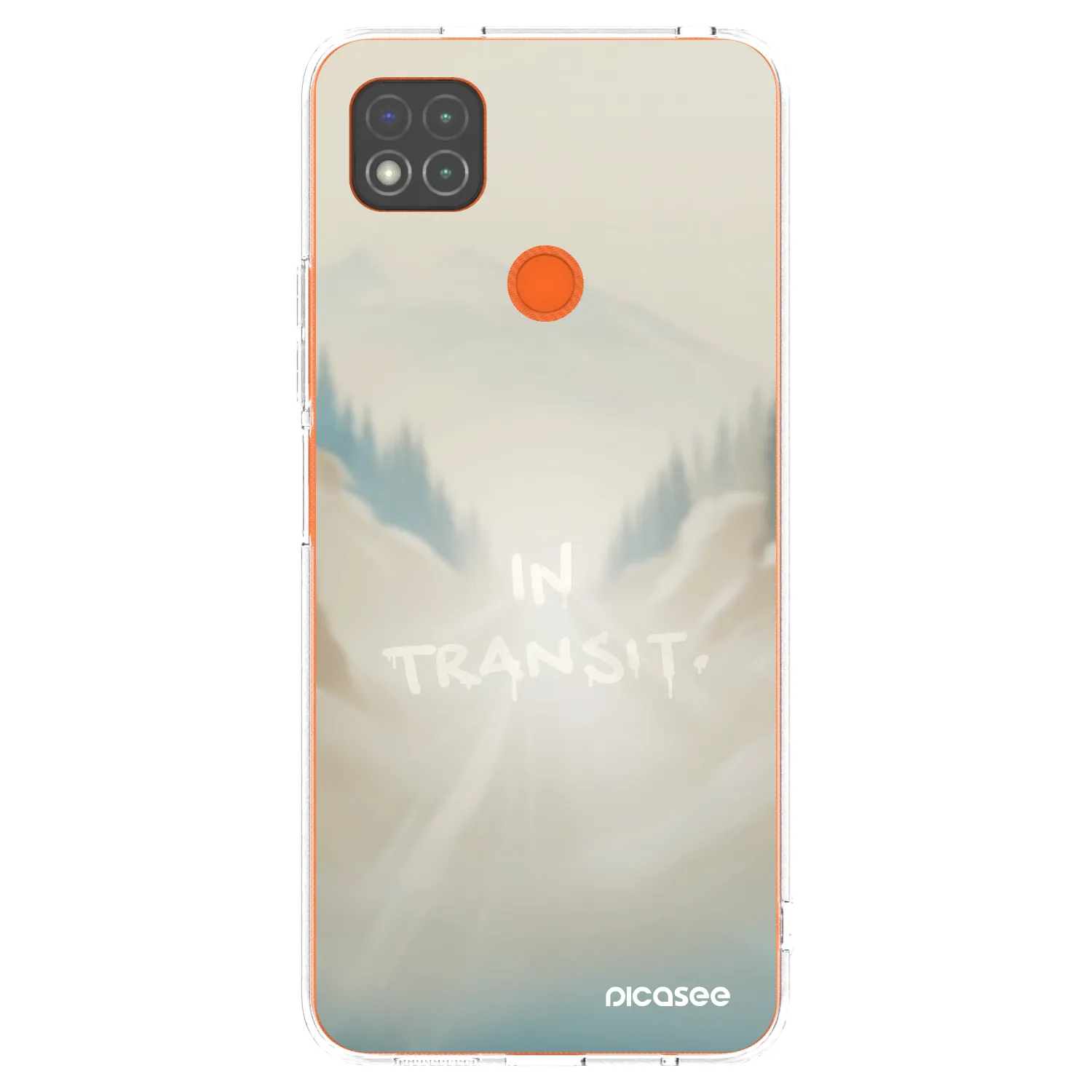 Picasee silikonski prozorni ovitek za Xiaomi Redmi 9C - IN TRANSIT
