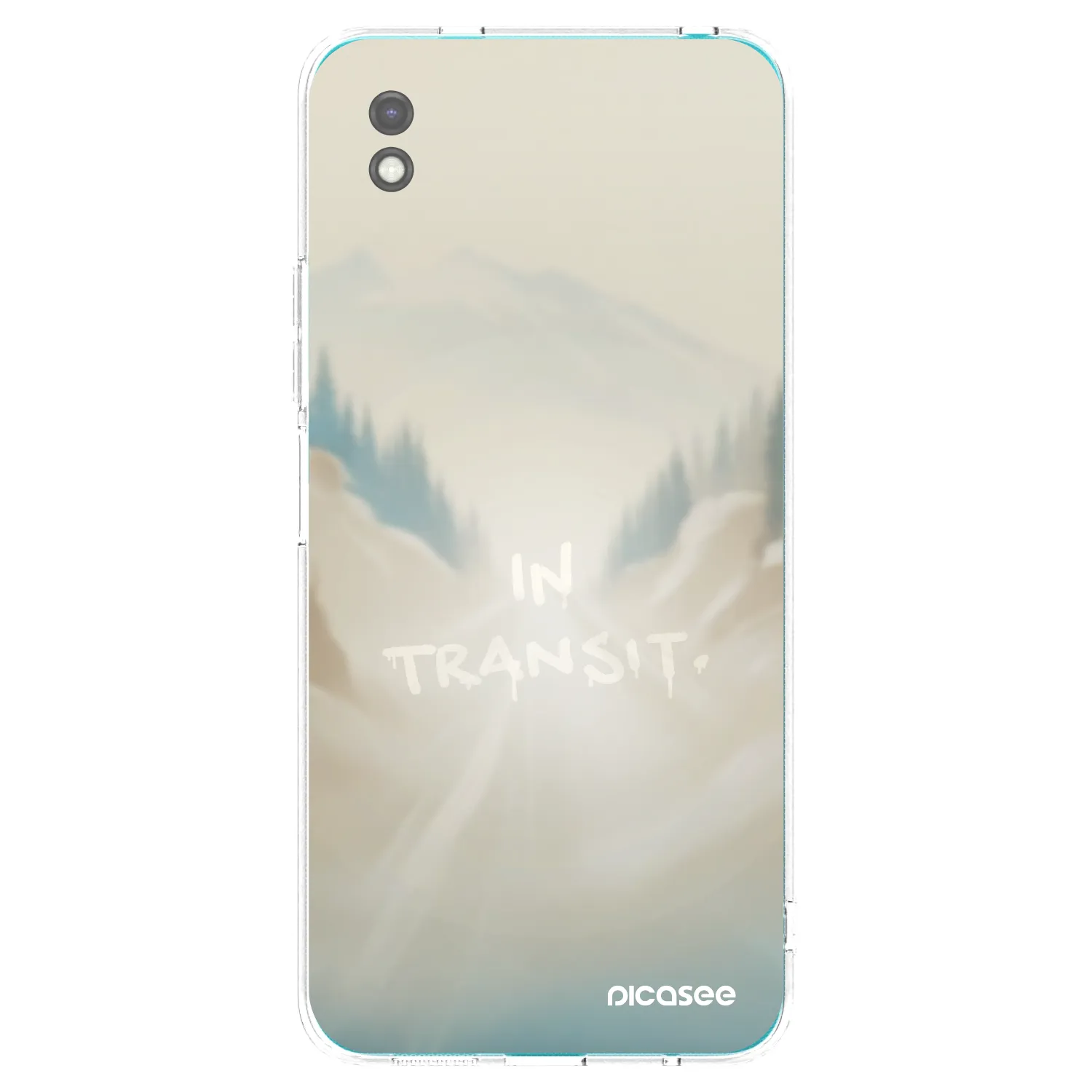 Picasee silikonski črni ovitek za Xiaomi Redmi 9A - IN TRANSIT