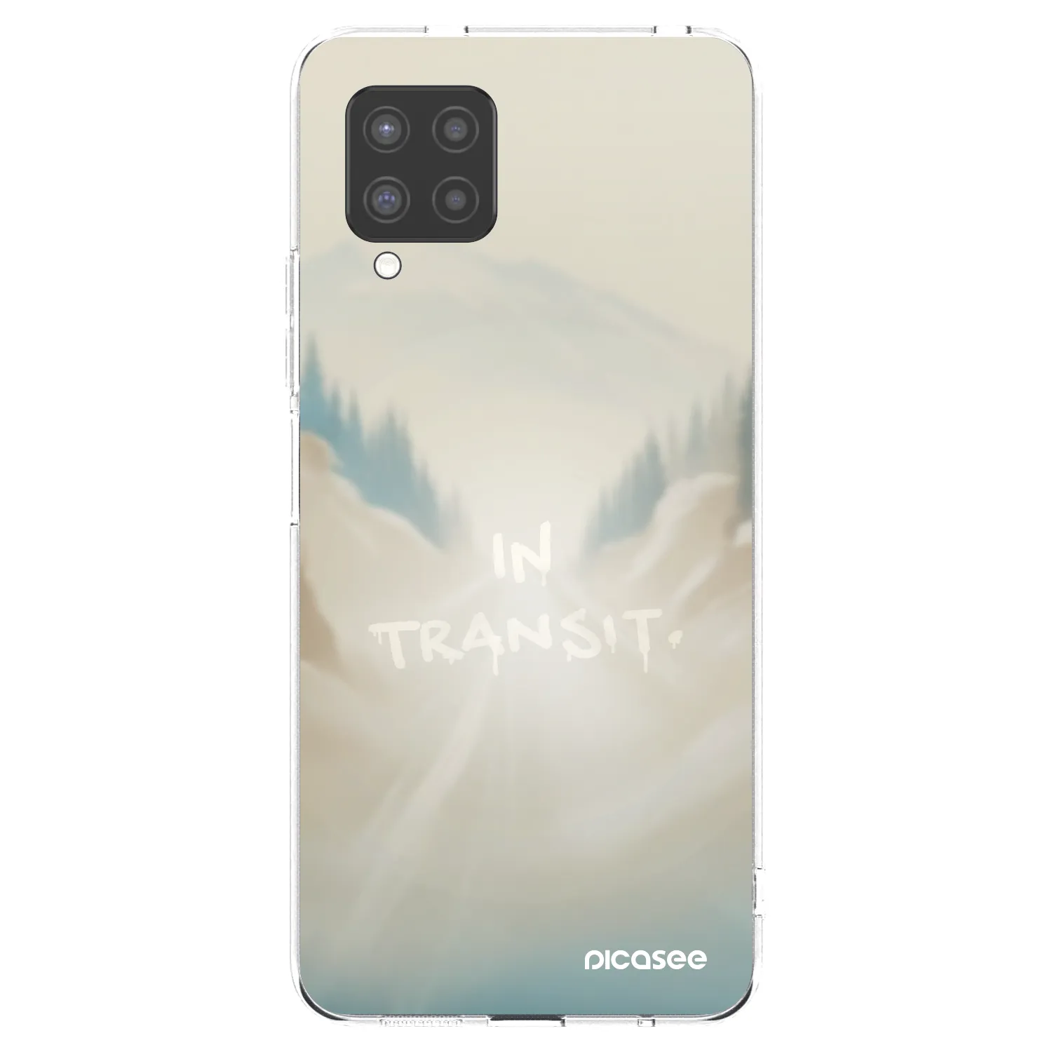 Picasee silikonski prozorni ovitek za Samsung Galaxy A42 A426B - IN TRANSIT