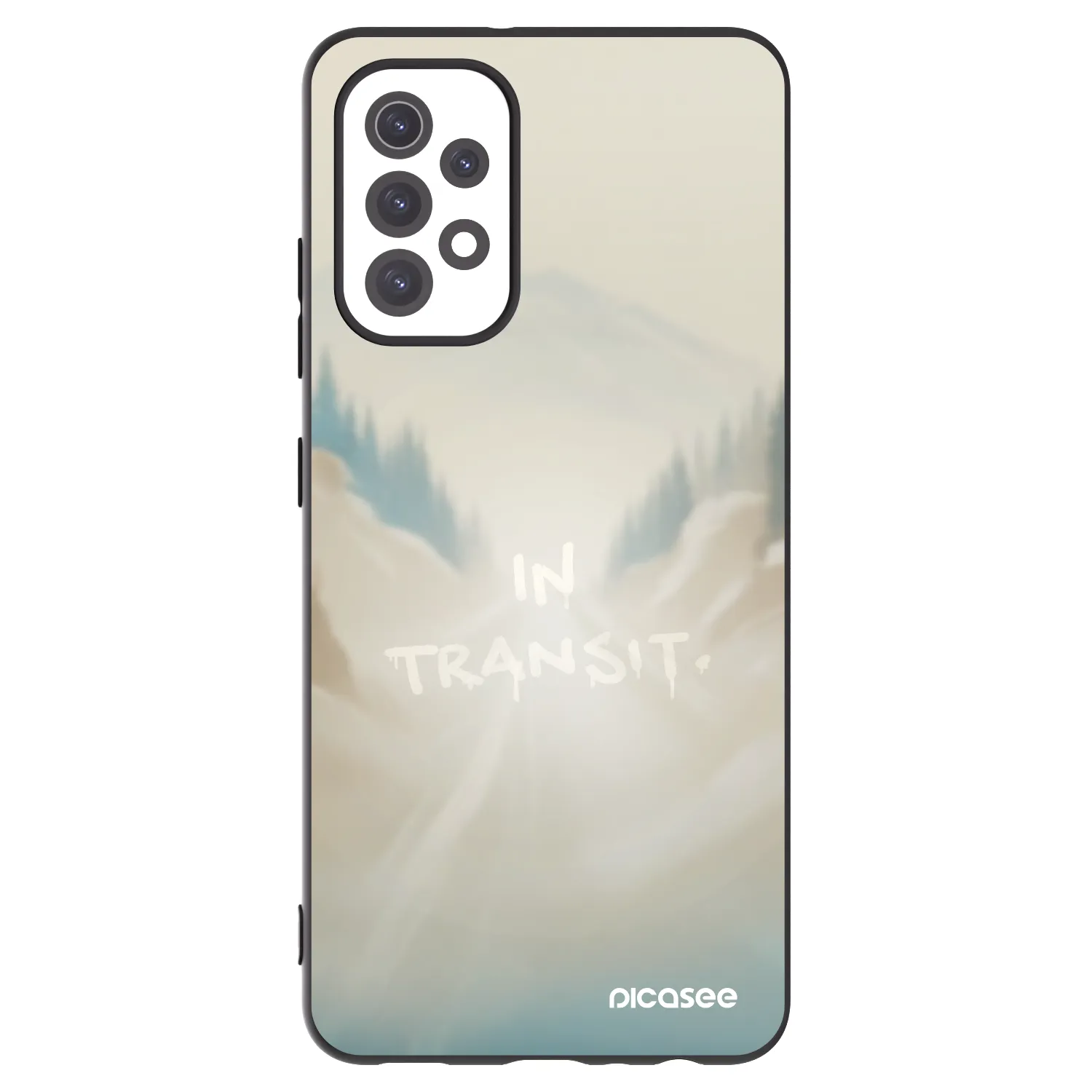 Picasee silikonski črni ovitek za Samsung Galaxy A32 5G A326B - IN TRANSIT