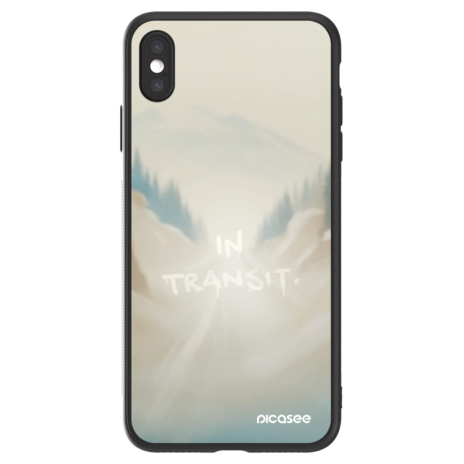 Picasee ULTIMATE CASE za Apple iPhone XS Max - IN TRANSIT