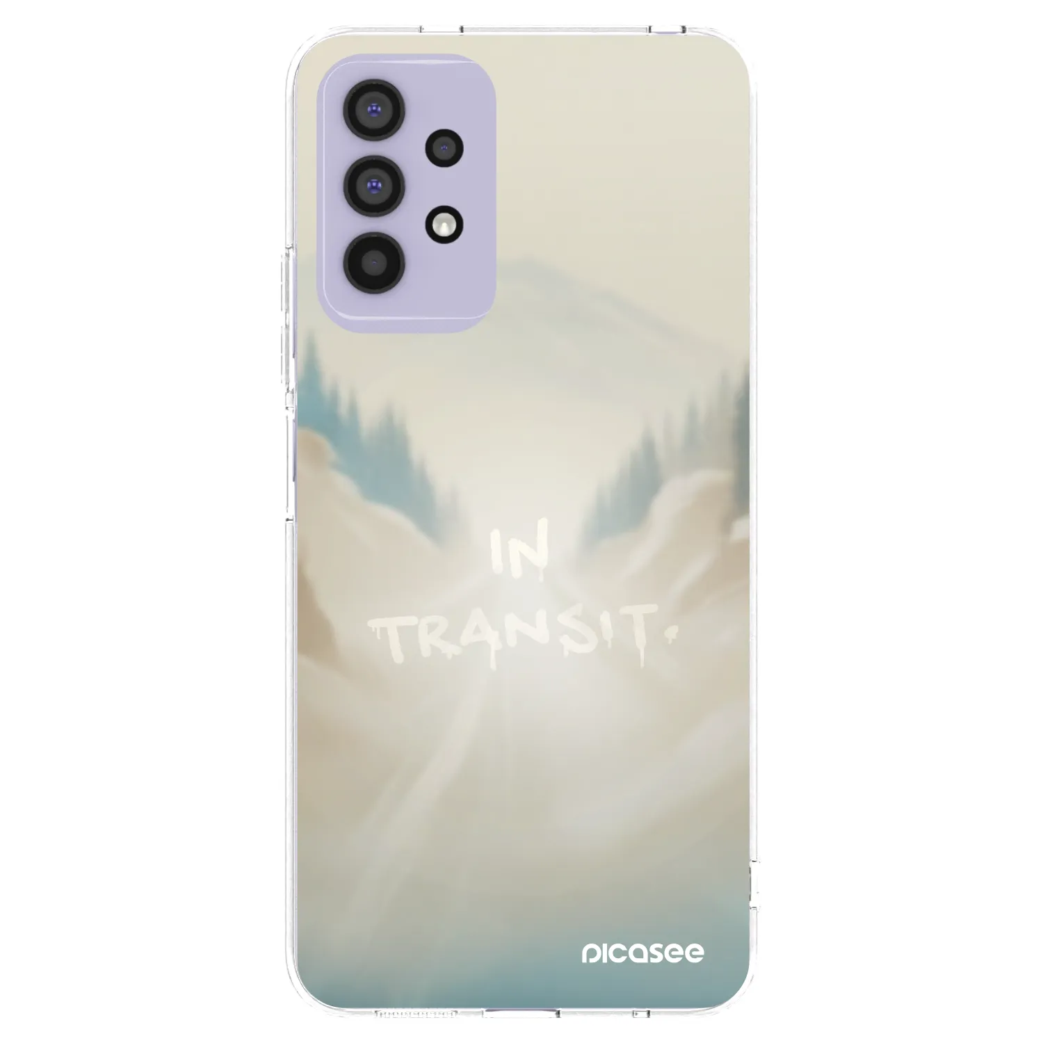 Picasee silikonski prozorni ovitek za Samsung Galaxy A32 4G SM-A325F - IN TRANSIT