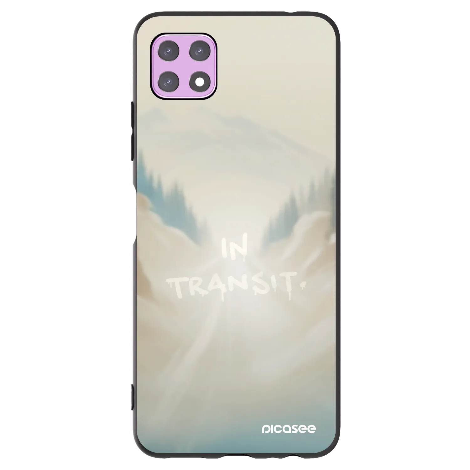 Picasee silikonski črni ovitek za Samsung Galaxy A22 A226B 5G - IN TRANSIT