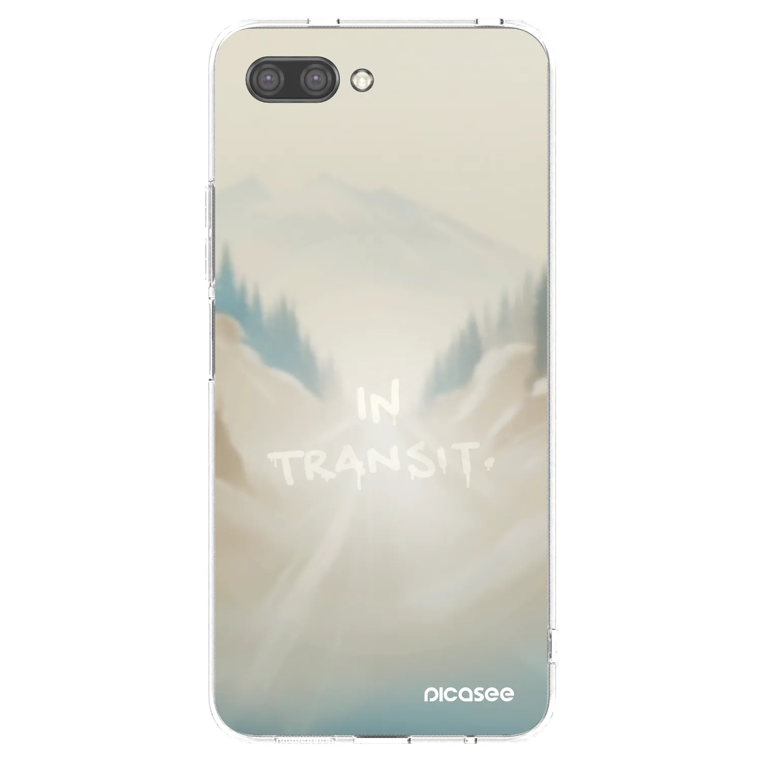 Picasee silikonski prozorni ovitek za Honor 10 - IN TRANSIT