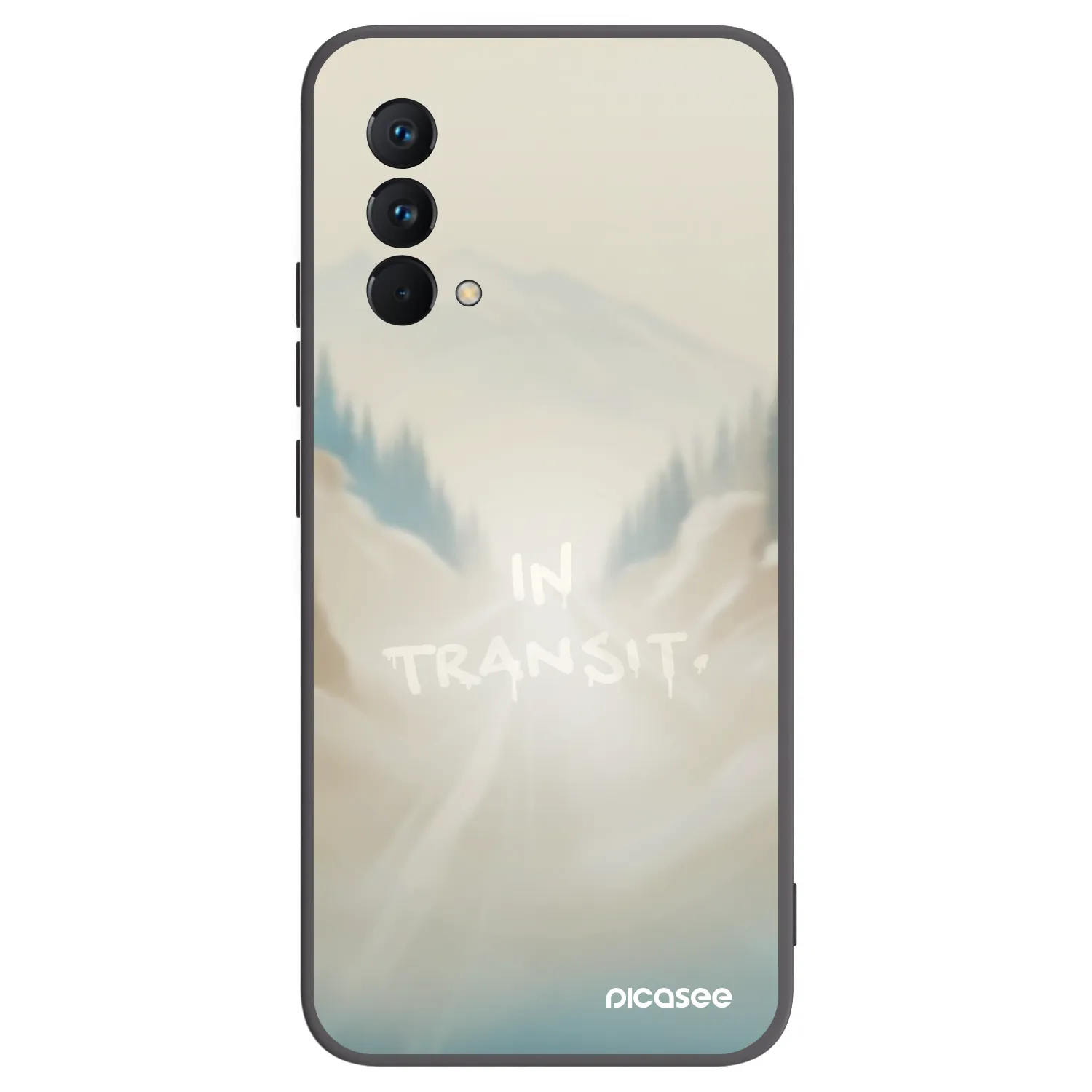 Picasee silikonski črni ovitek za Realme GT Master Edition 5G - IN TRANSIT