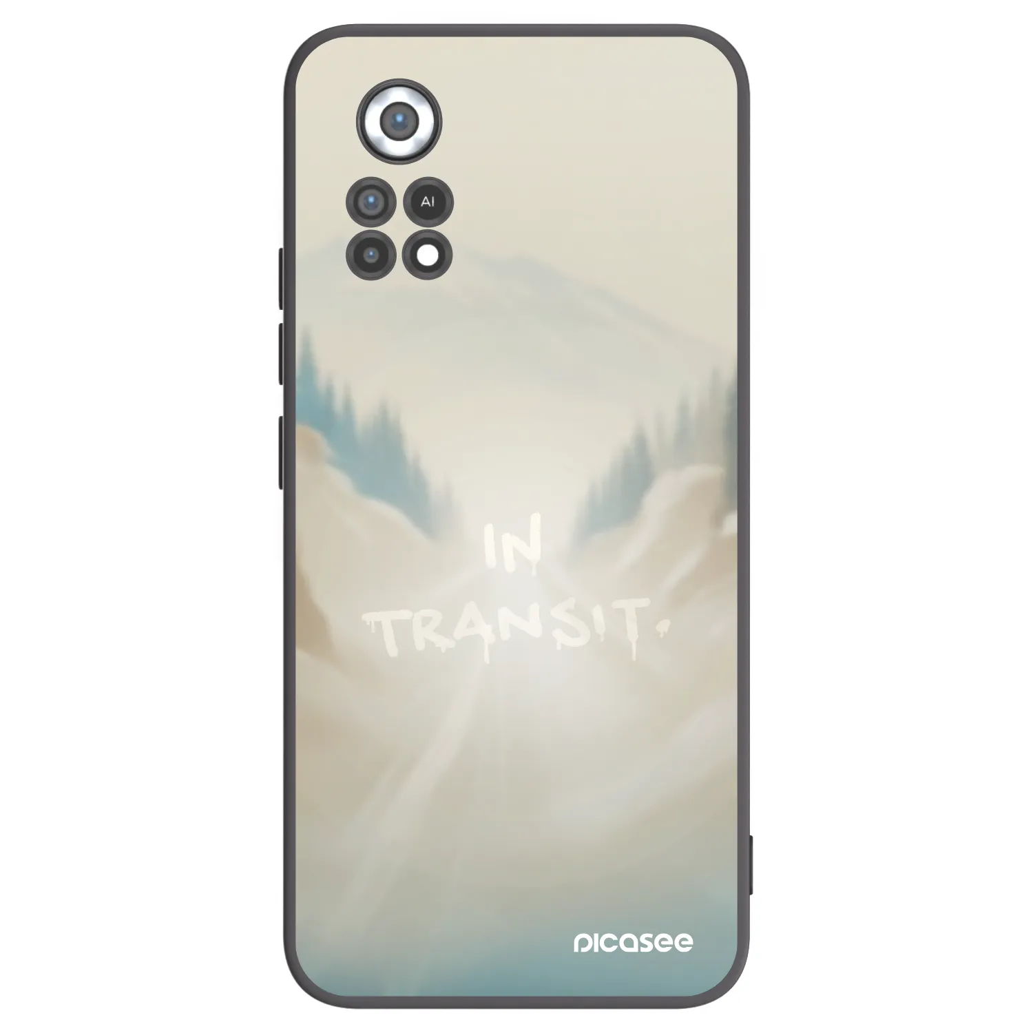 Picasee silikonski črni ovitek za Xiaomi Poco X4 Pro 5G - IN TRANSIT