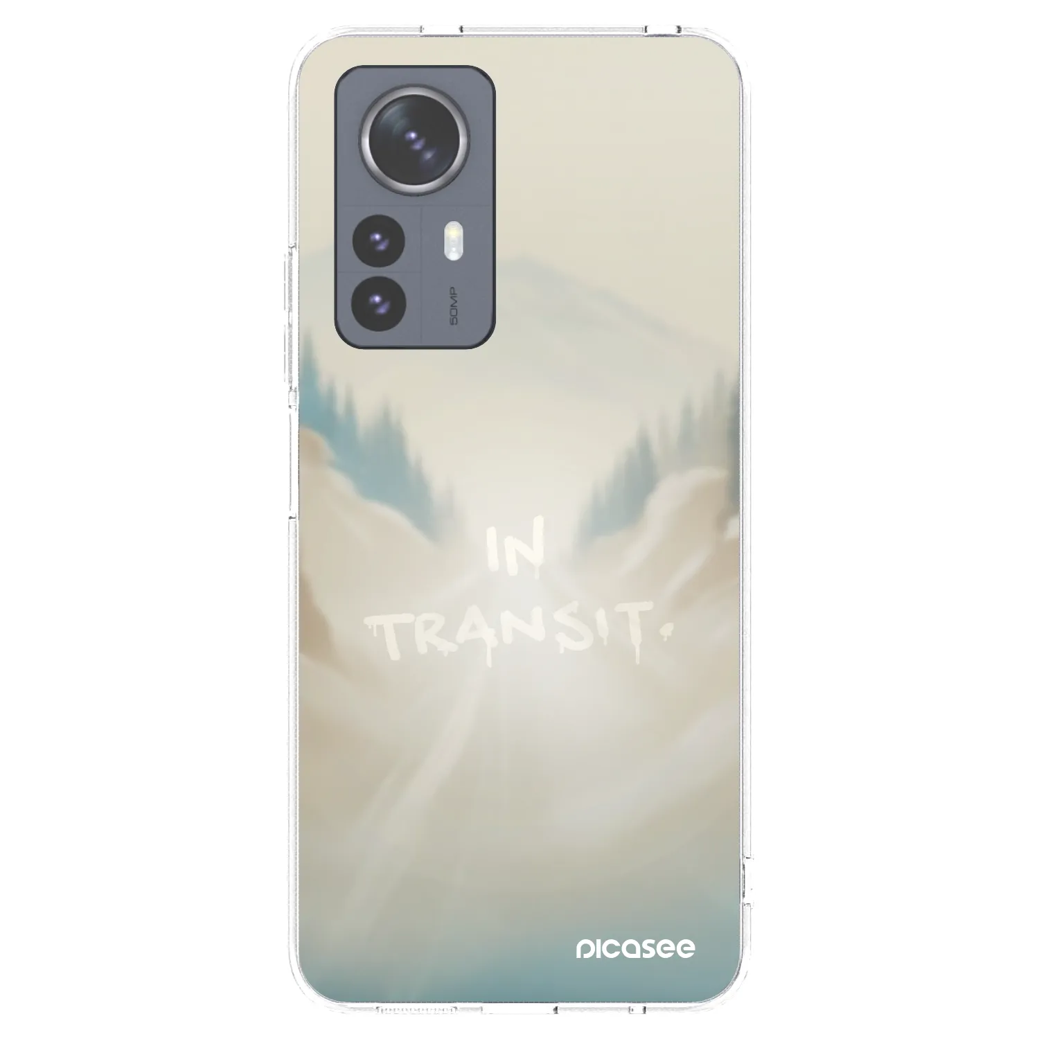 Picasee silikonski prozorni ovitek za Xiaomi 12 Pro - IN TRANSIT