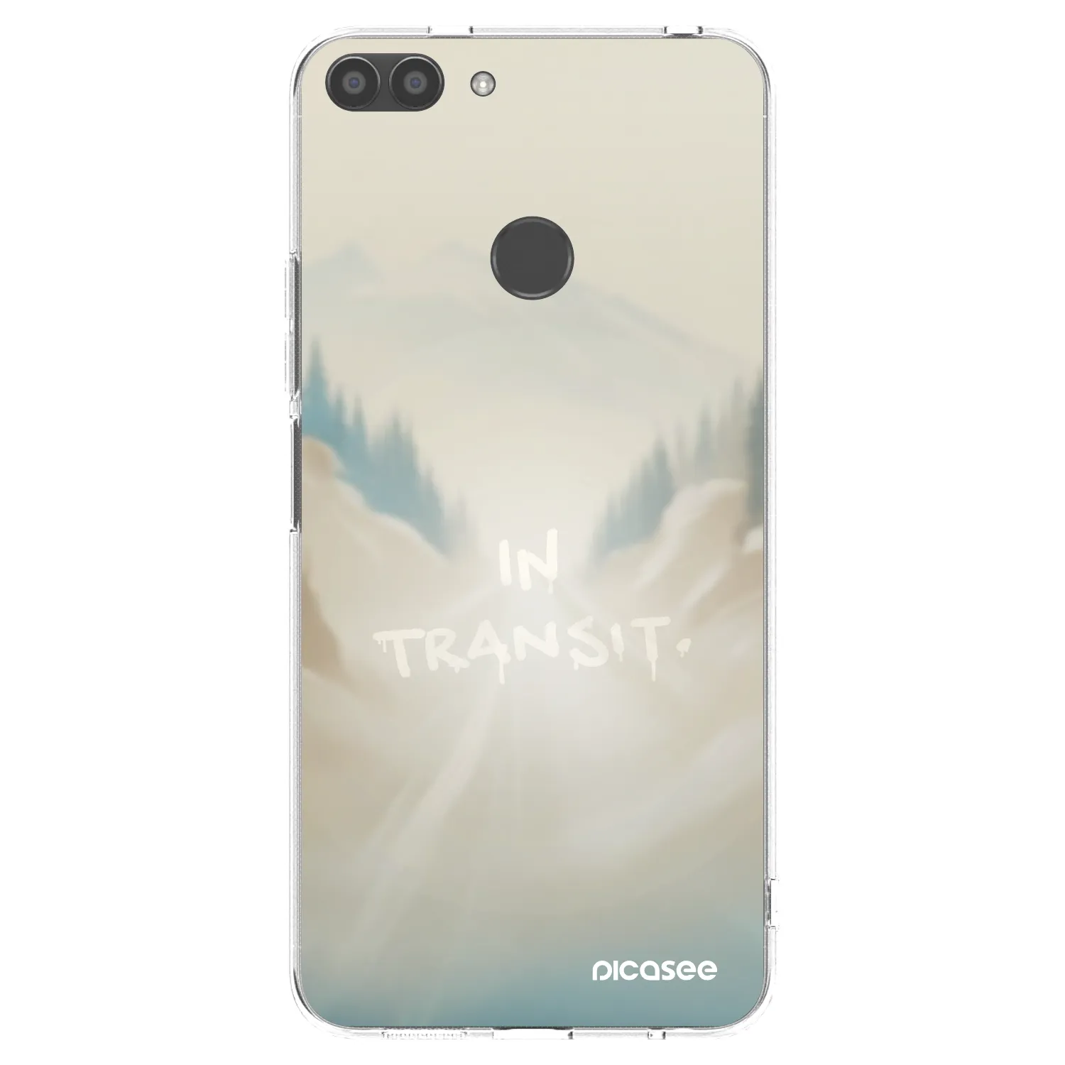 Picasee silikonski prozorni ovitek za Huawei P Smart - IN TRANSIT