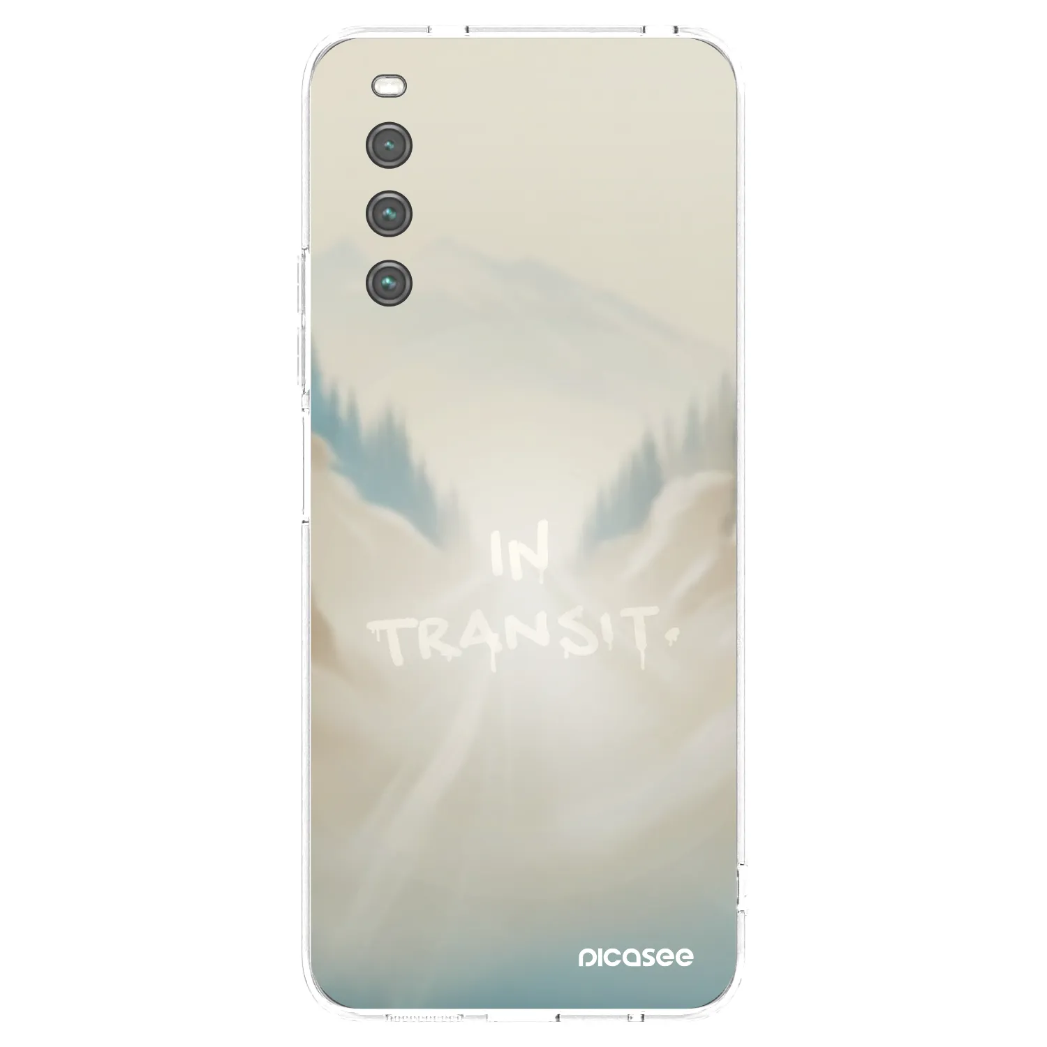 Picasee silikonski prozorni ovitek za Sony Xperia 10 IV 5G - IN TRANSIT