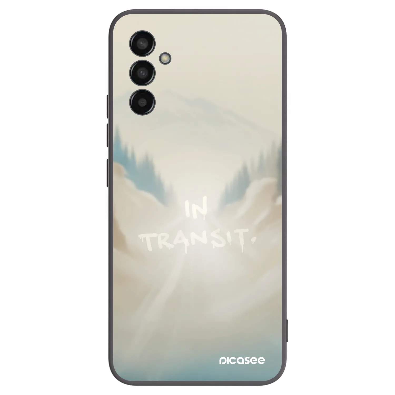 Picasee silikonski črni ovitek za Samsung Galaxy M13 M135F - IN TRANSIT