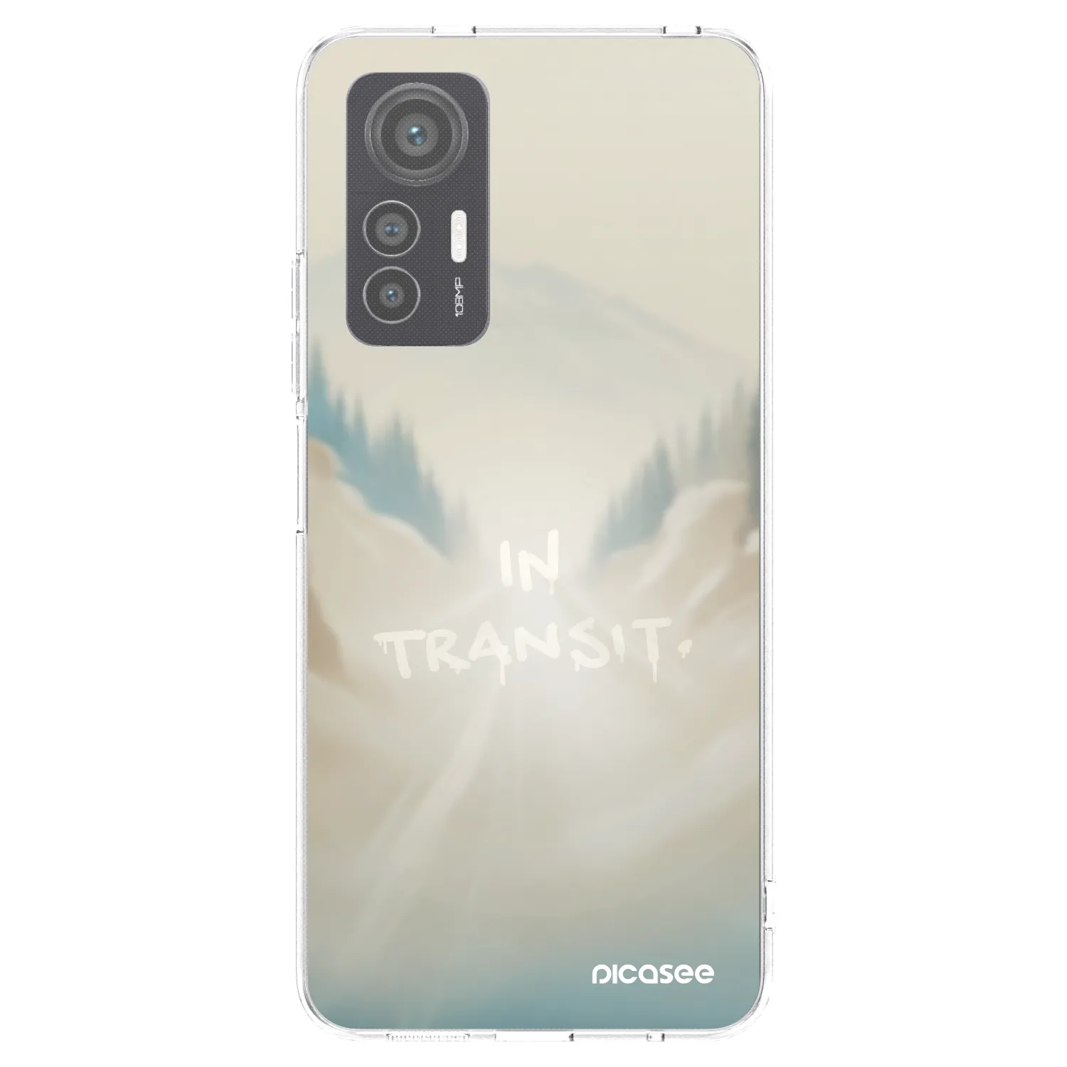 Picasee silikonski prozorni ovitek za Xiaomi 12 Lite - IN TRANSIT