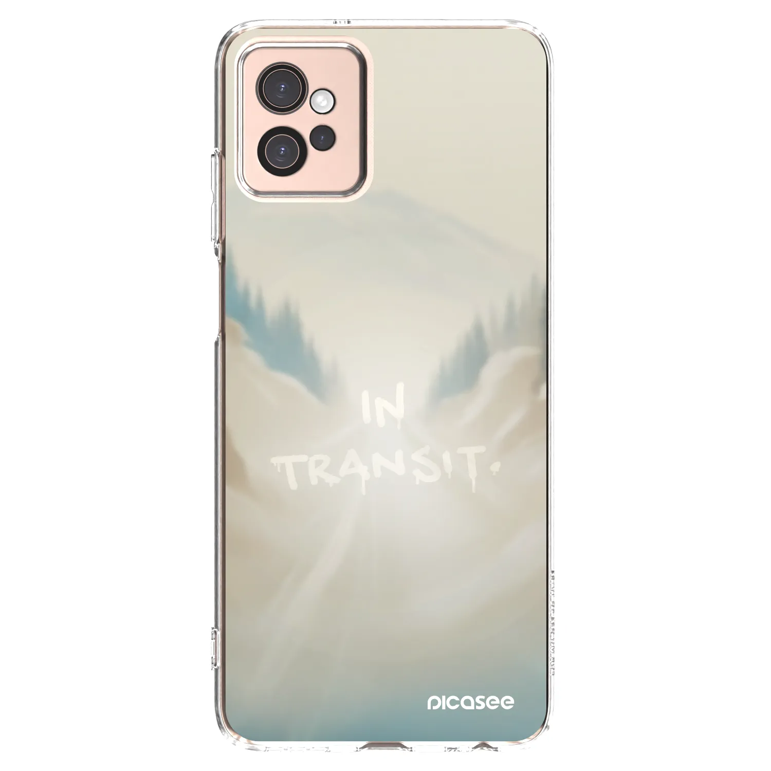 Picasee silikonski prozorni ovitek za Motorola Moto G32 - IN TRANSIT
