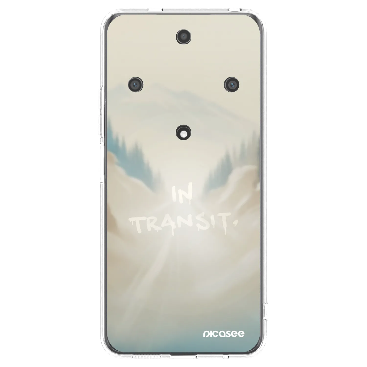 Picasee silikonski prozorni ovitek za Honor Magic5 Lite 5G - IN TRANSIT