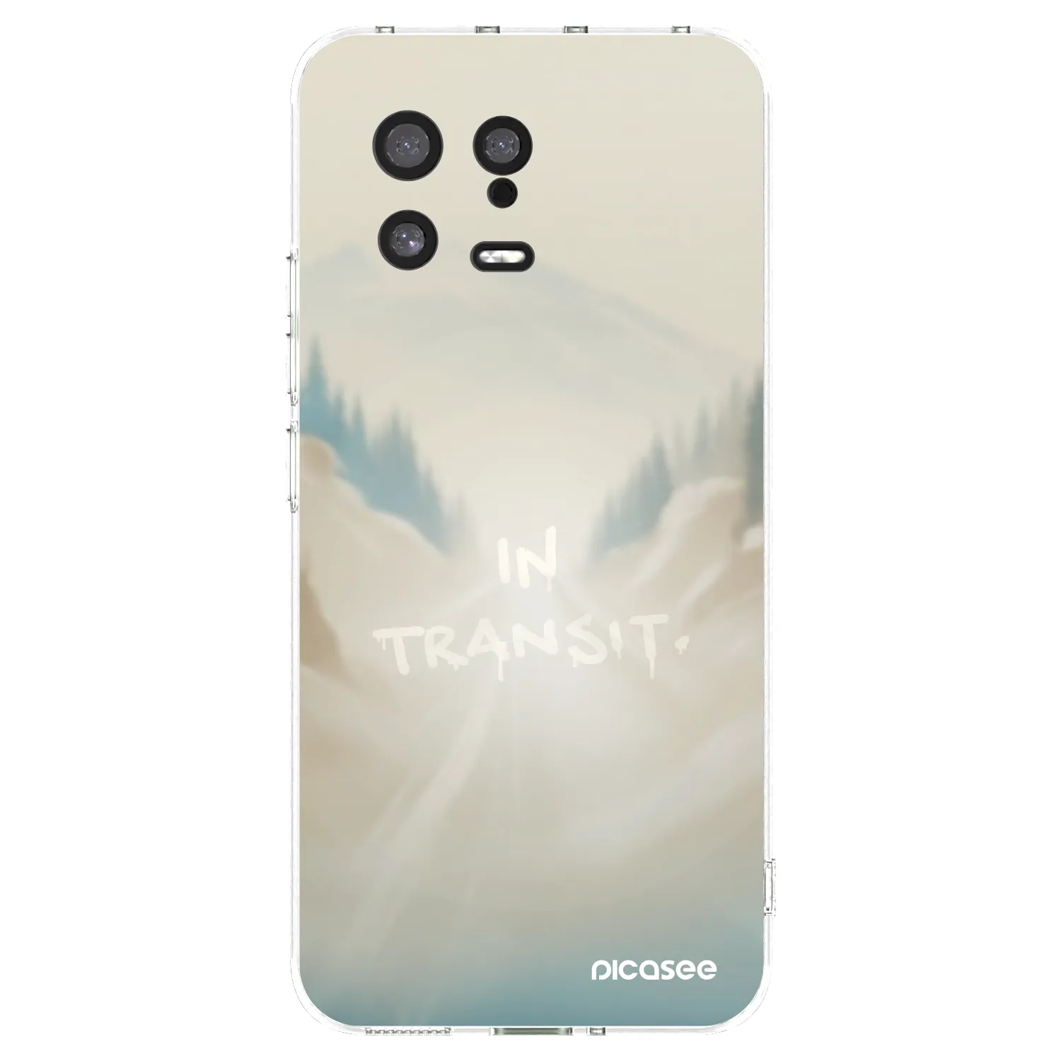 Picasee silikonski prozorni ovitek za Xiaomi 13 - IN TRANSIT