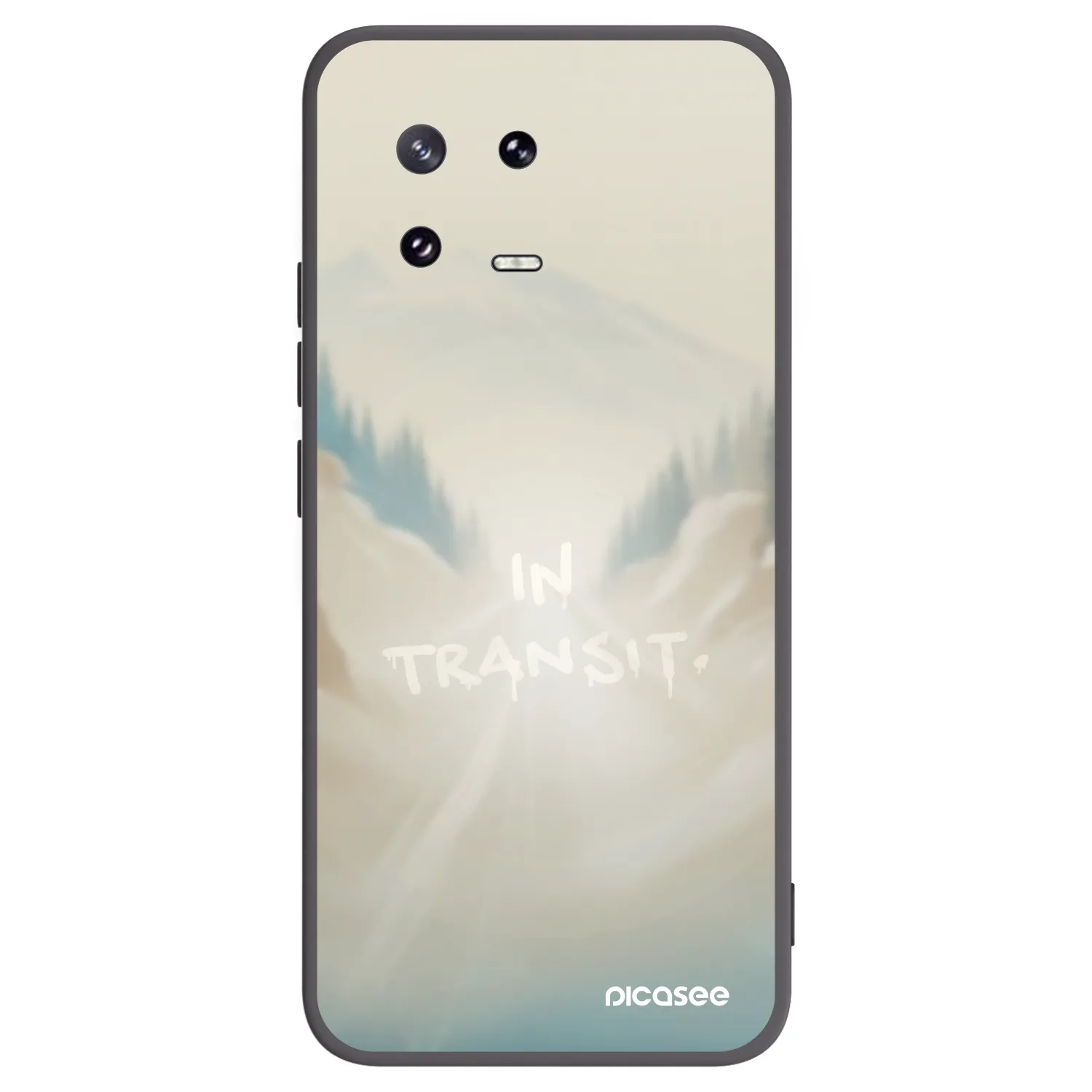 Picasee silikonski črni ovitek za Xiaomi 13 Pro - IN TRANSIT