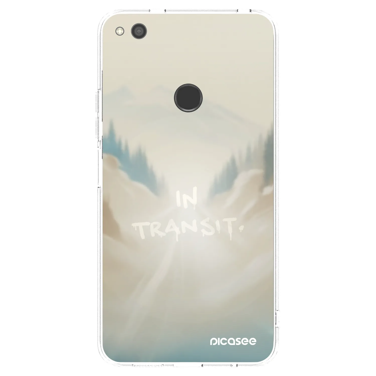 Picasee silikonski prozorni ovitek za Huawei P9 Lite 2017 - IN TRANSIT