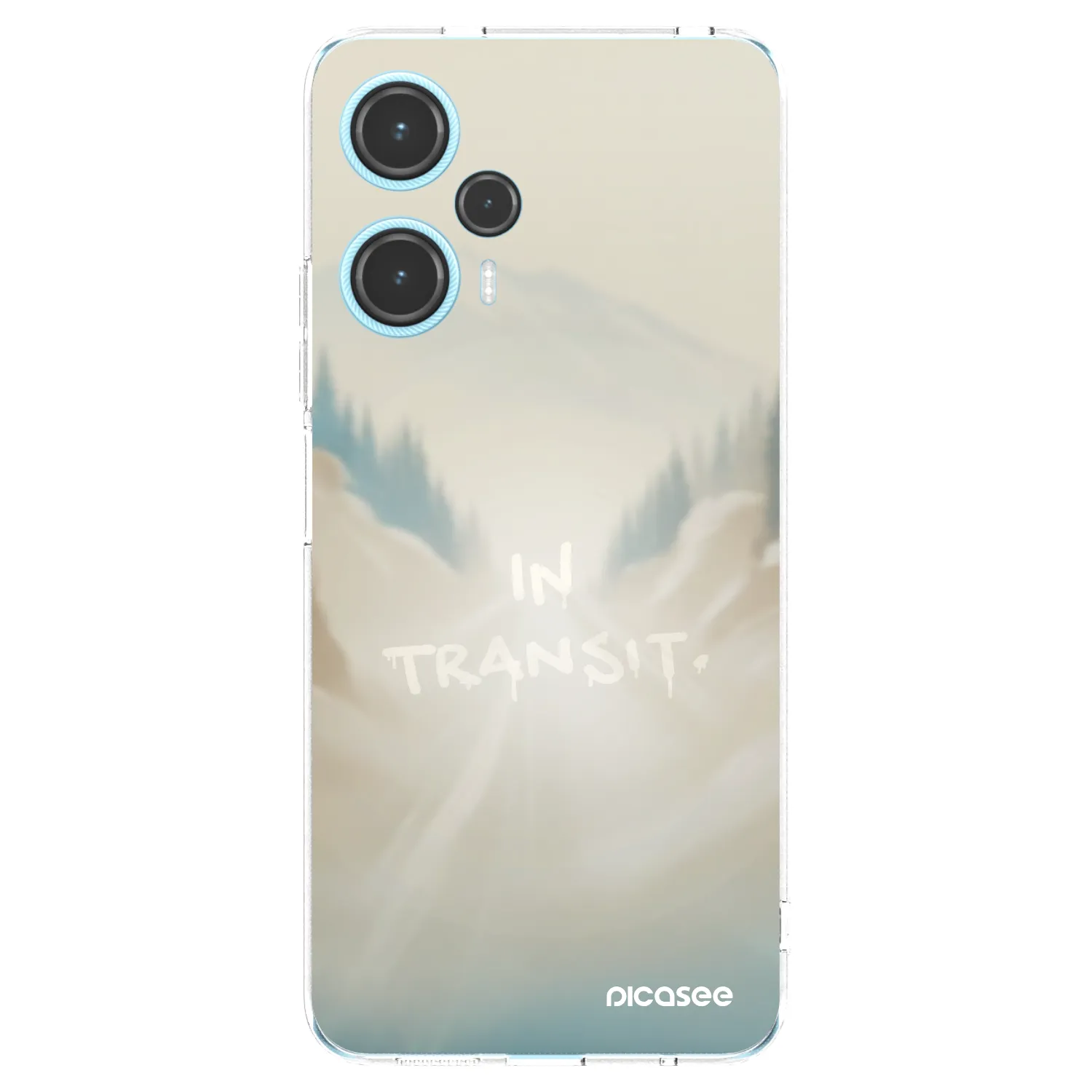 Picasee silikonski prozorni ovitek za Xiaomi Poco F5 - IN TRANSIT
