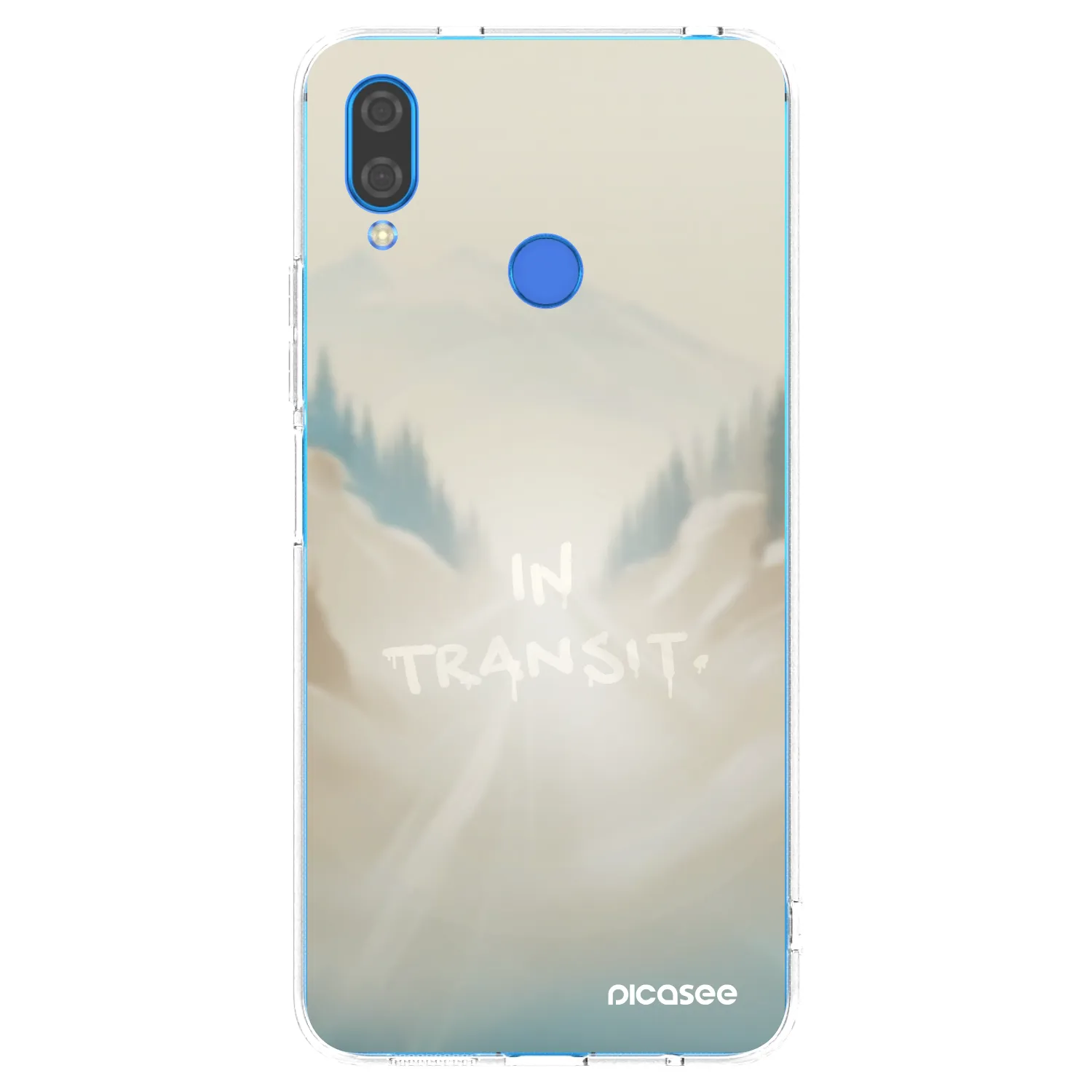 Picasee silikonski prozorni ovitek za Huawei Nova 3i - IN TRANSIT