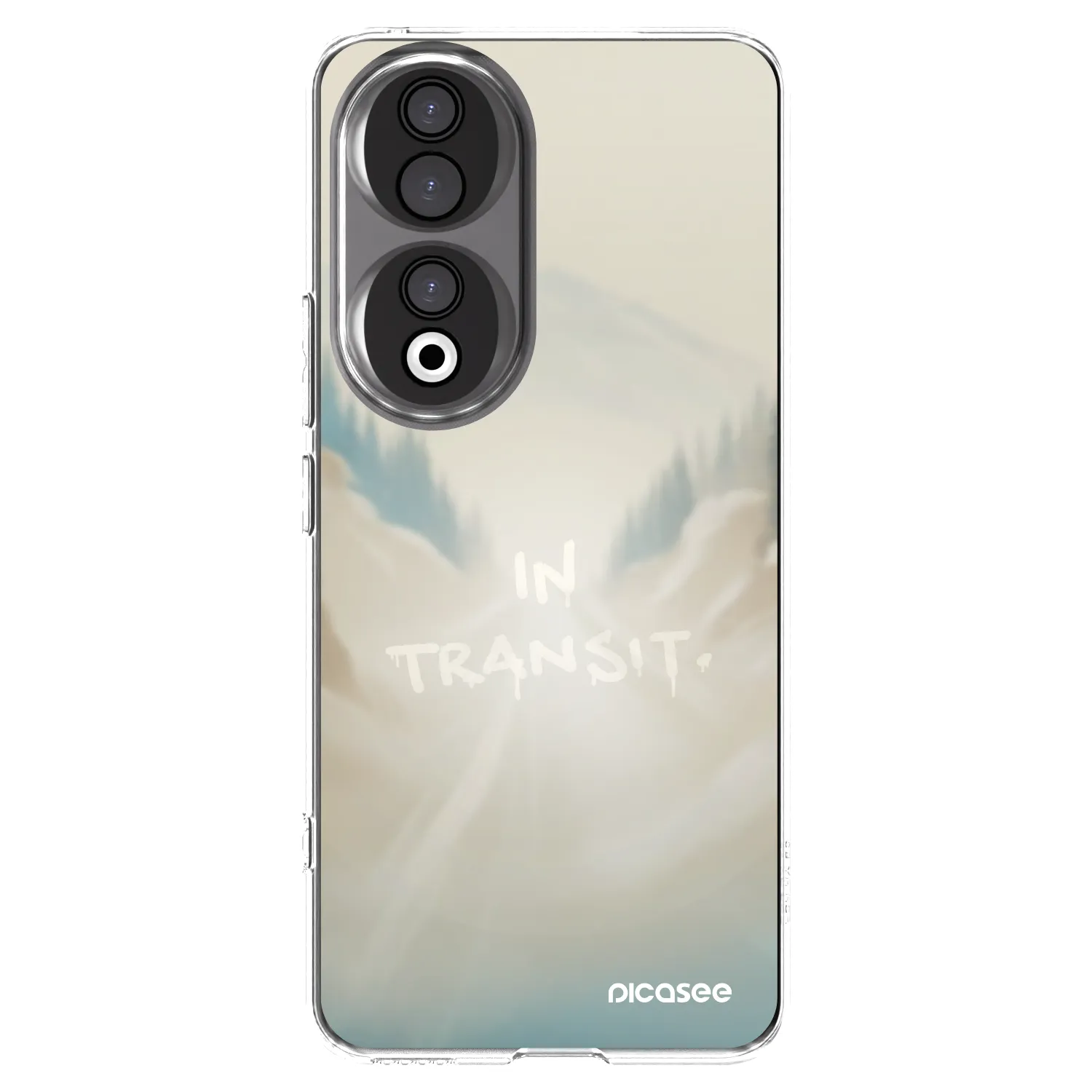 Picasee silikonski prozorni ovitek za Honor 90 5G - IN TRANSIT