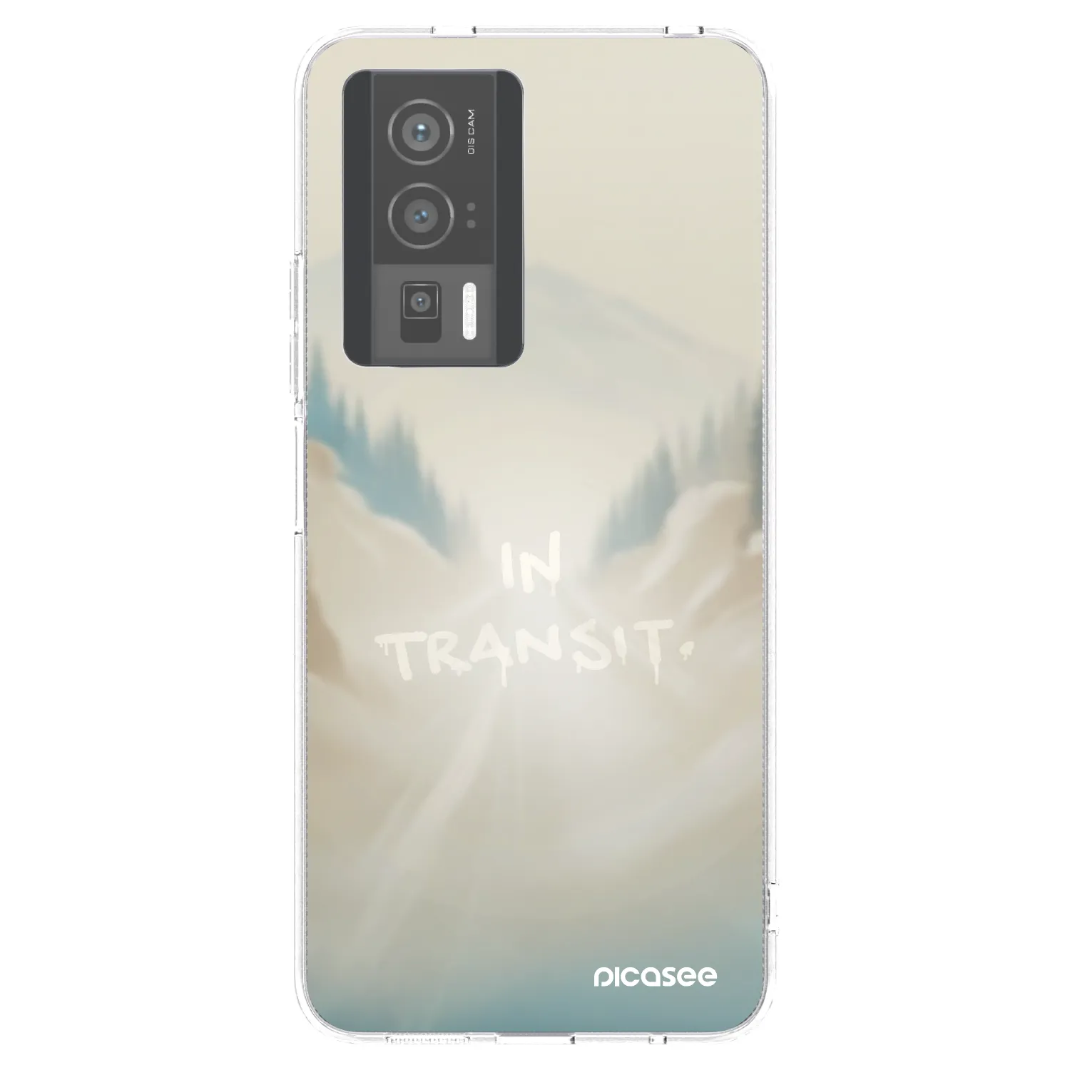 Picasee silikonski prozorni ovitek za Xiaomi Poco F5 Pro 5G - IN TRANSIT