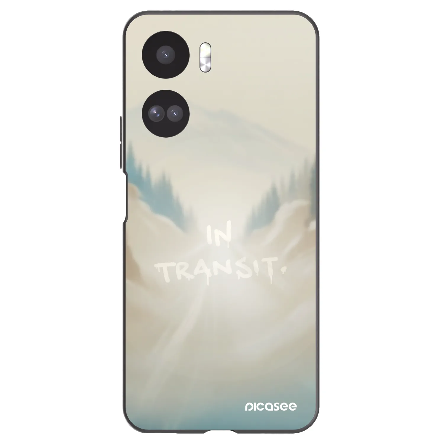 Picasee silikonski črni ovitek za Honor 90 Lite 5G - IN TRANSIT