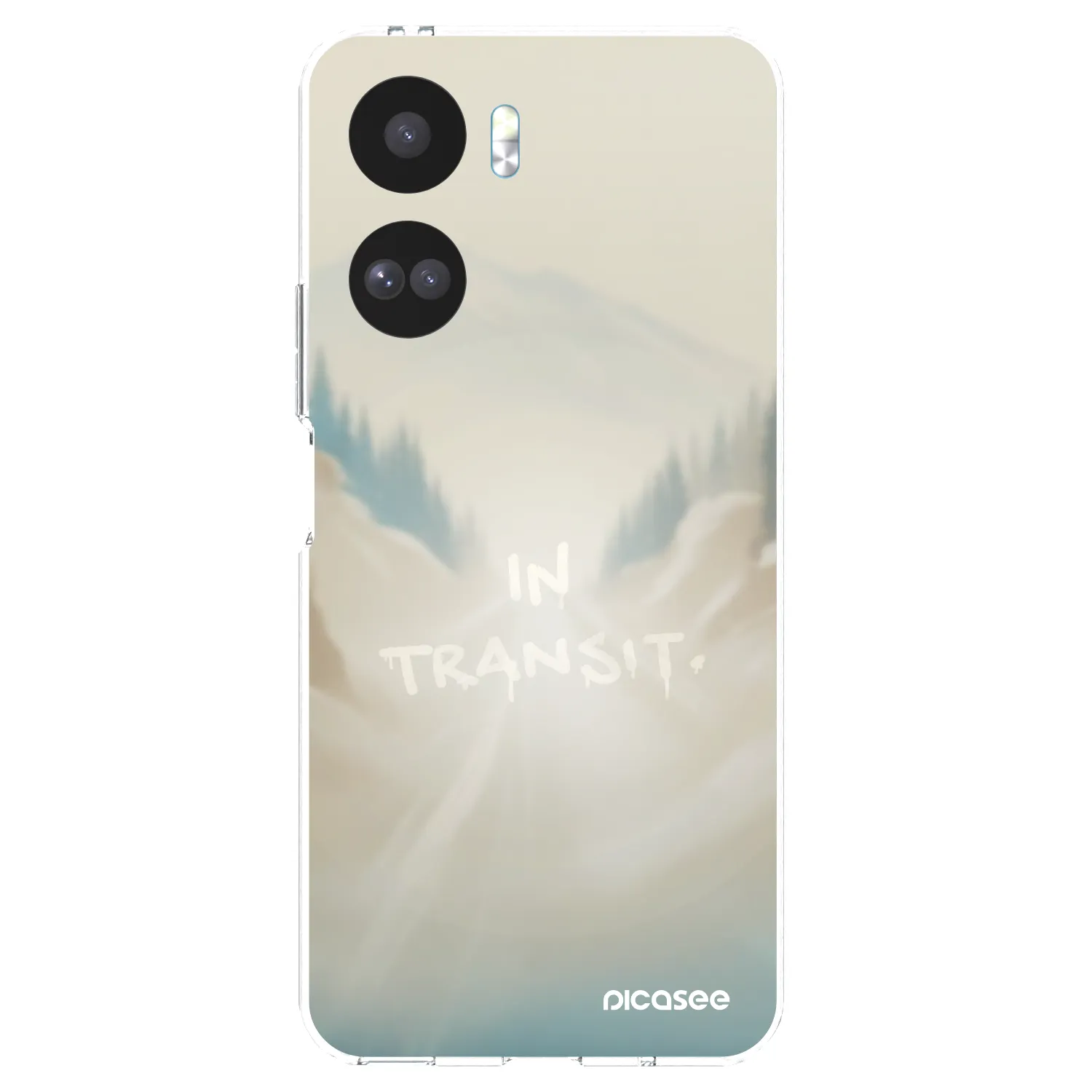 Picasee silikonski prozorni ovitek za Honor 90 Lite 5G - IN TRANSIT