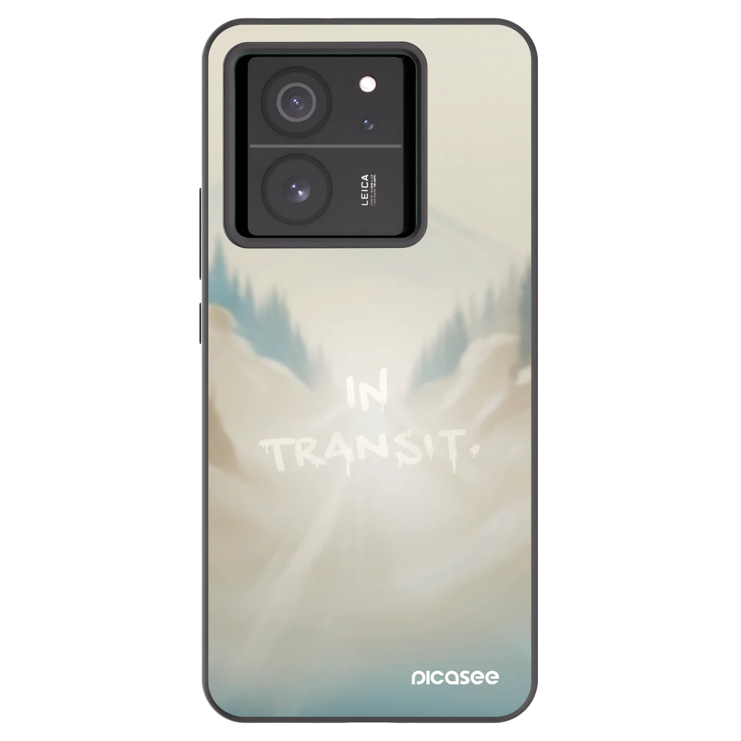 Picasee silikonski črni ovitek za Xiaomi 13T - IN TRANSIT