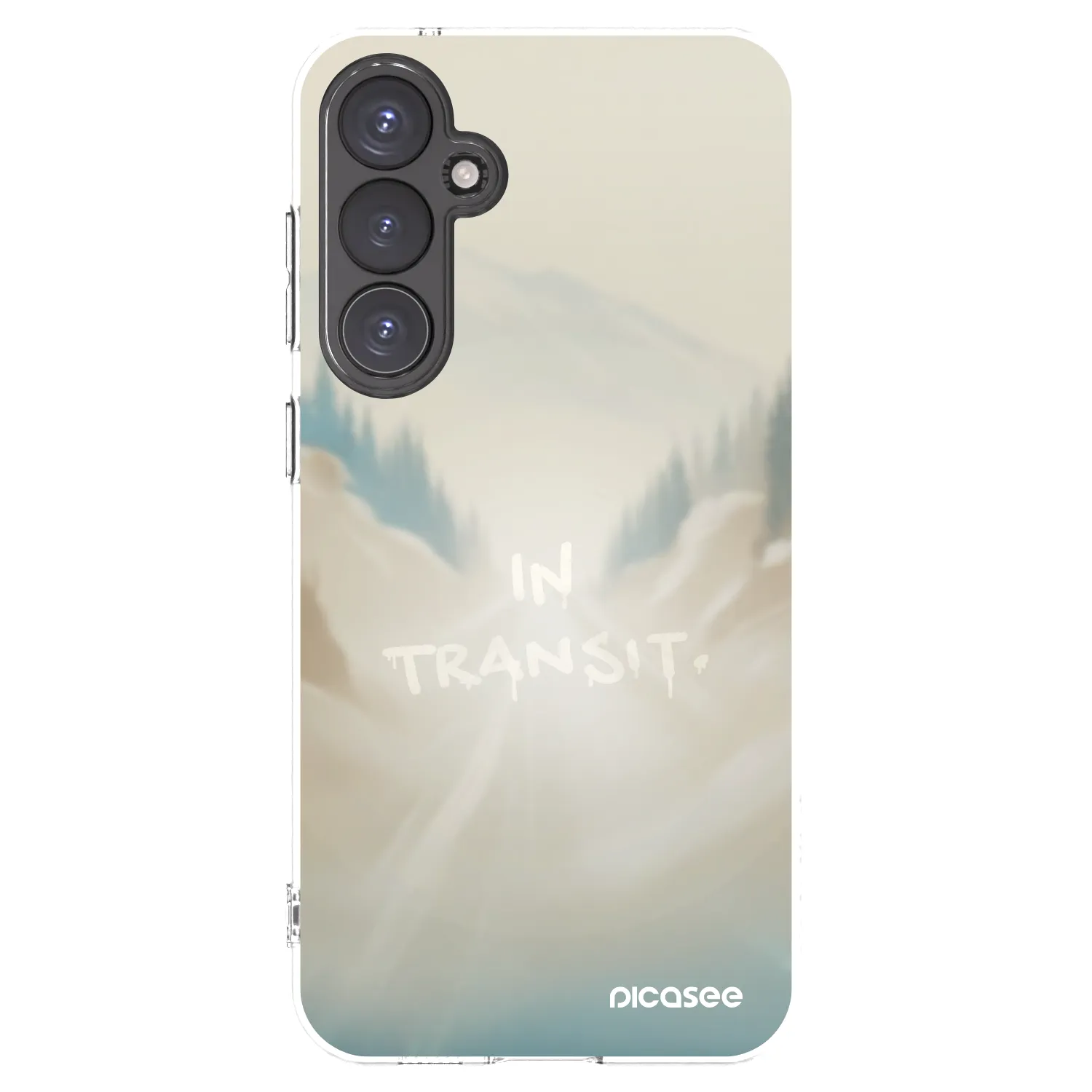 Picasee silikonski prozorni ovitek za Samsung Galaxy S23 FE S711B - IN TRANSIT