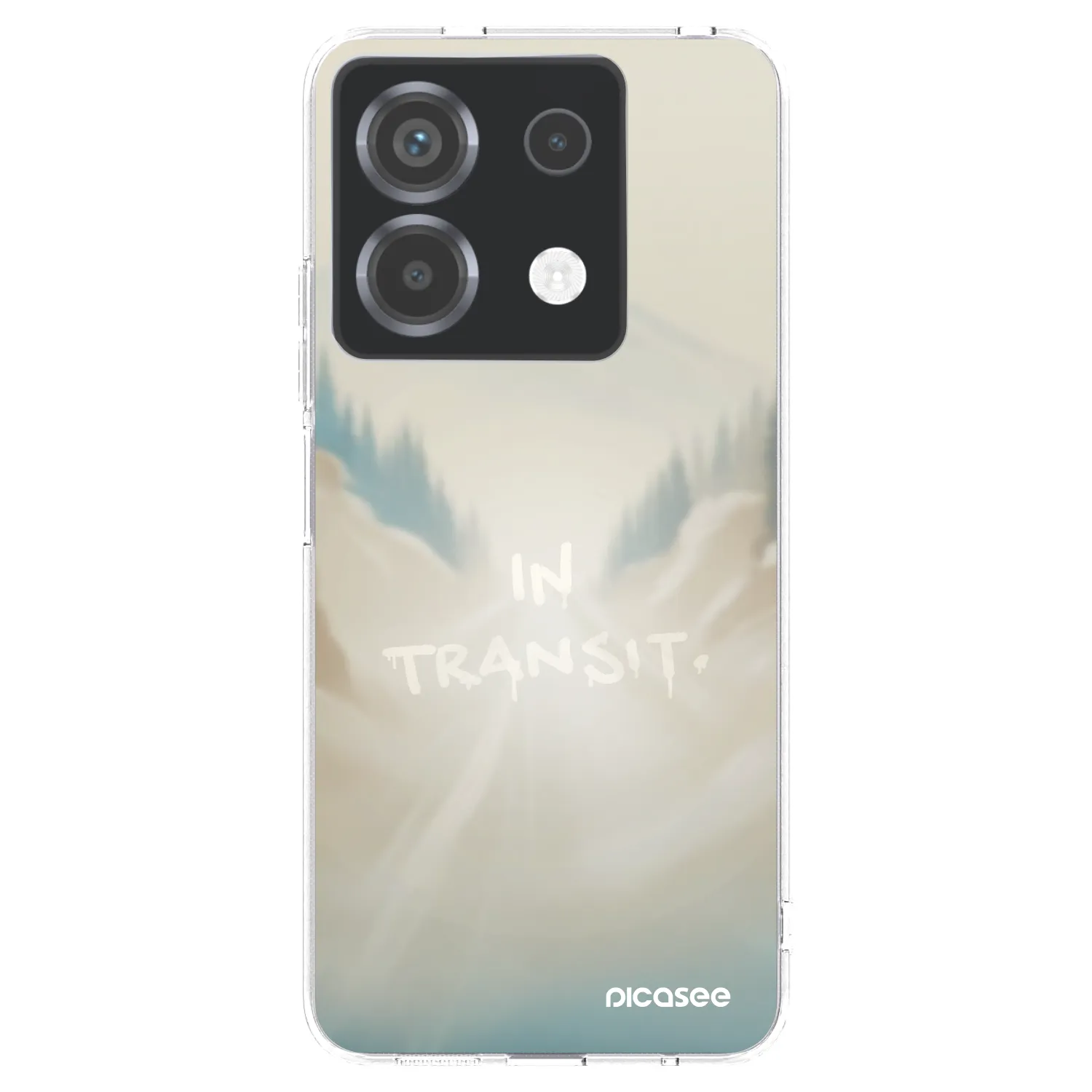 Picasee silikonski prozorni ovitek za Xiaomi Poco X6 - IN TRANSIT