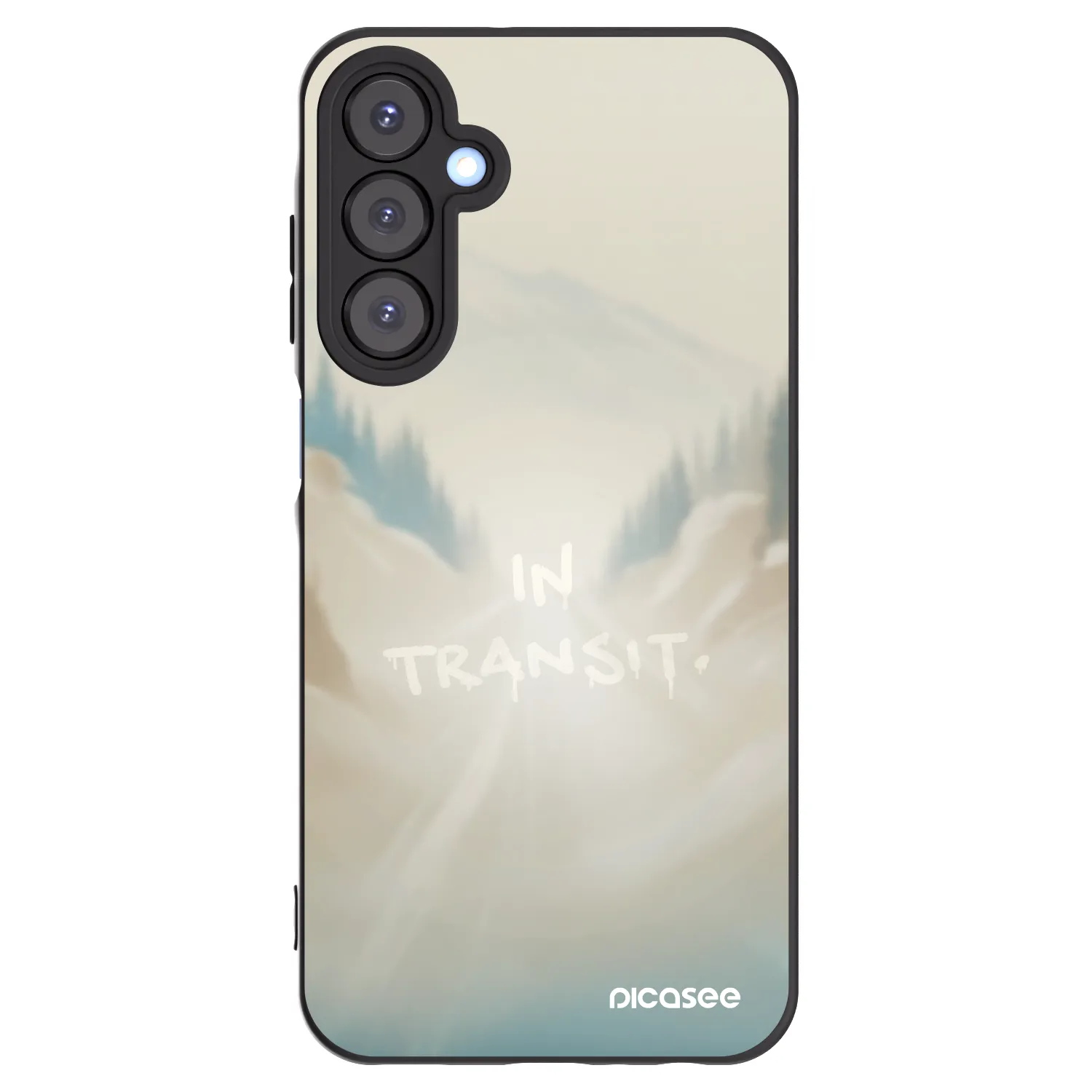 Picasee silikonski črni ovitek za Samsung Galaxy A25 A256B 5G - IN TRANSIT