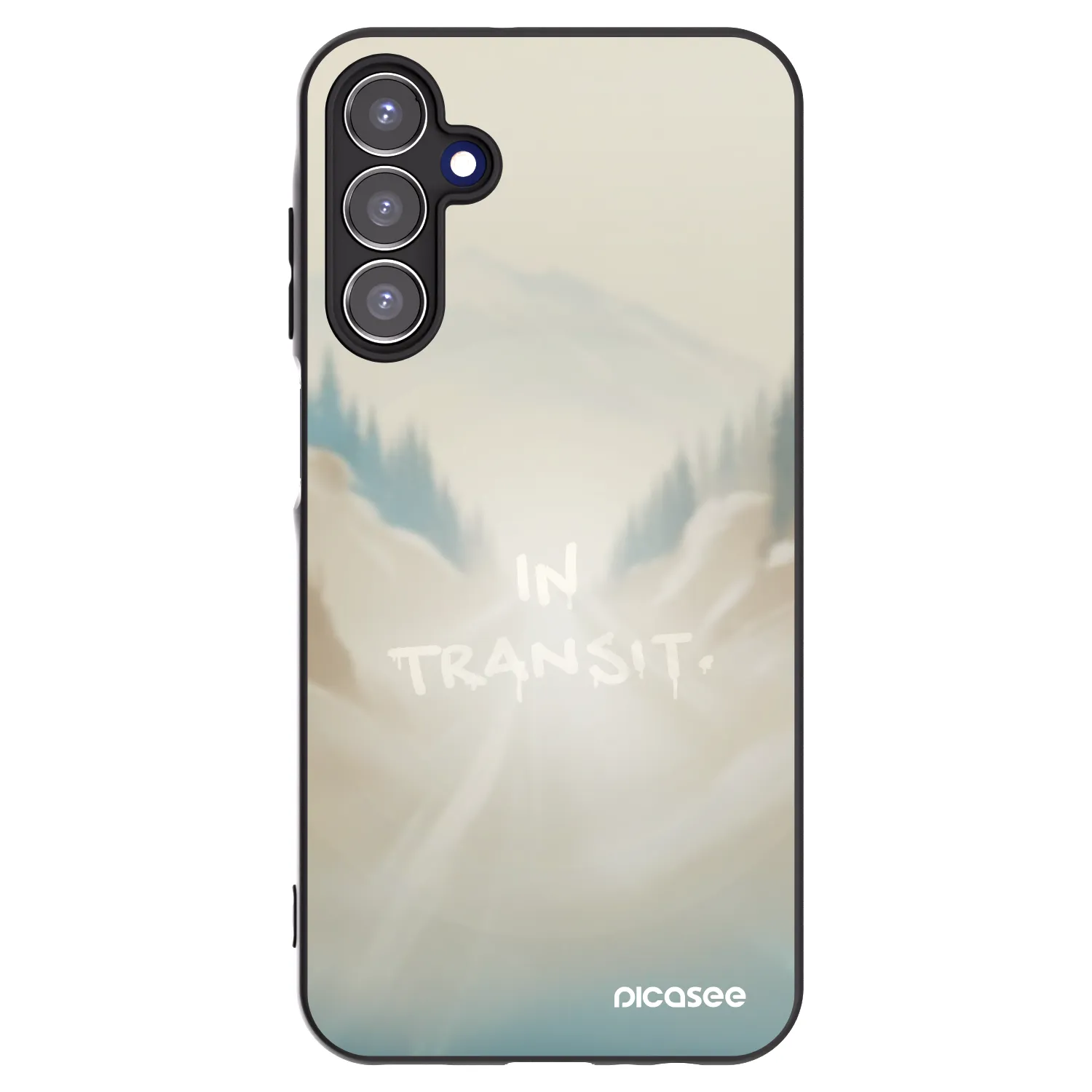 Picasee silikonski črni ovitek za Samsung Galaxy A15 A156B 5G - IN TRANSIT