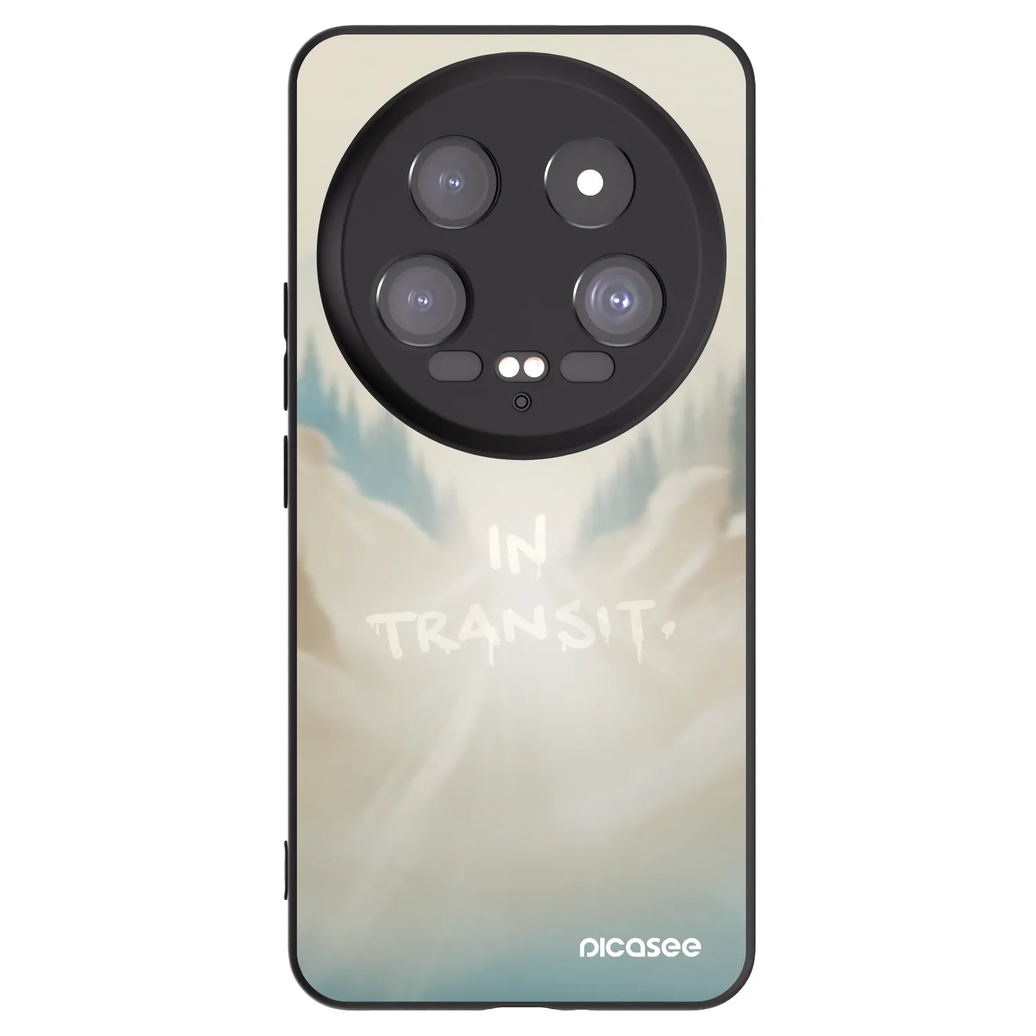 Picasee silikonski črni ovitek za Xiaomi 14 Ultra - IN TRANSIT