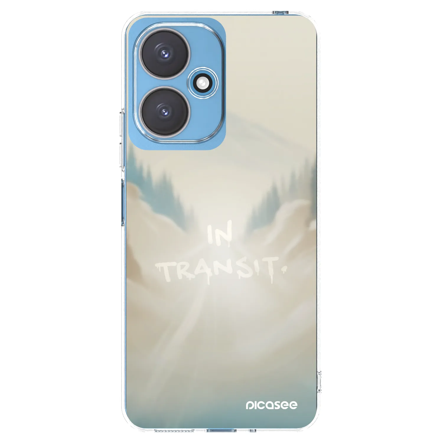 Picasee silikonski prozorni ovitek za Xiaomi Redmi 13C 5G - IN TRANSIT