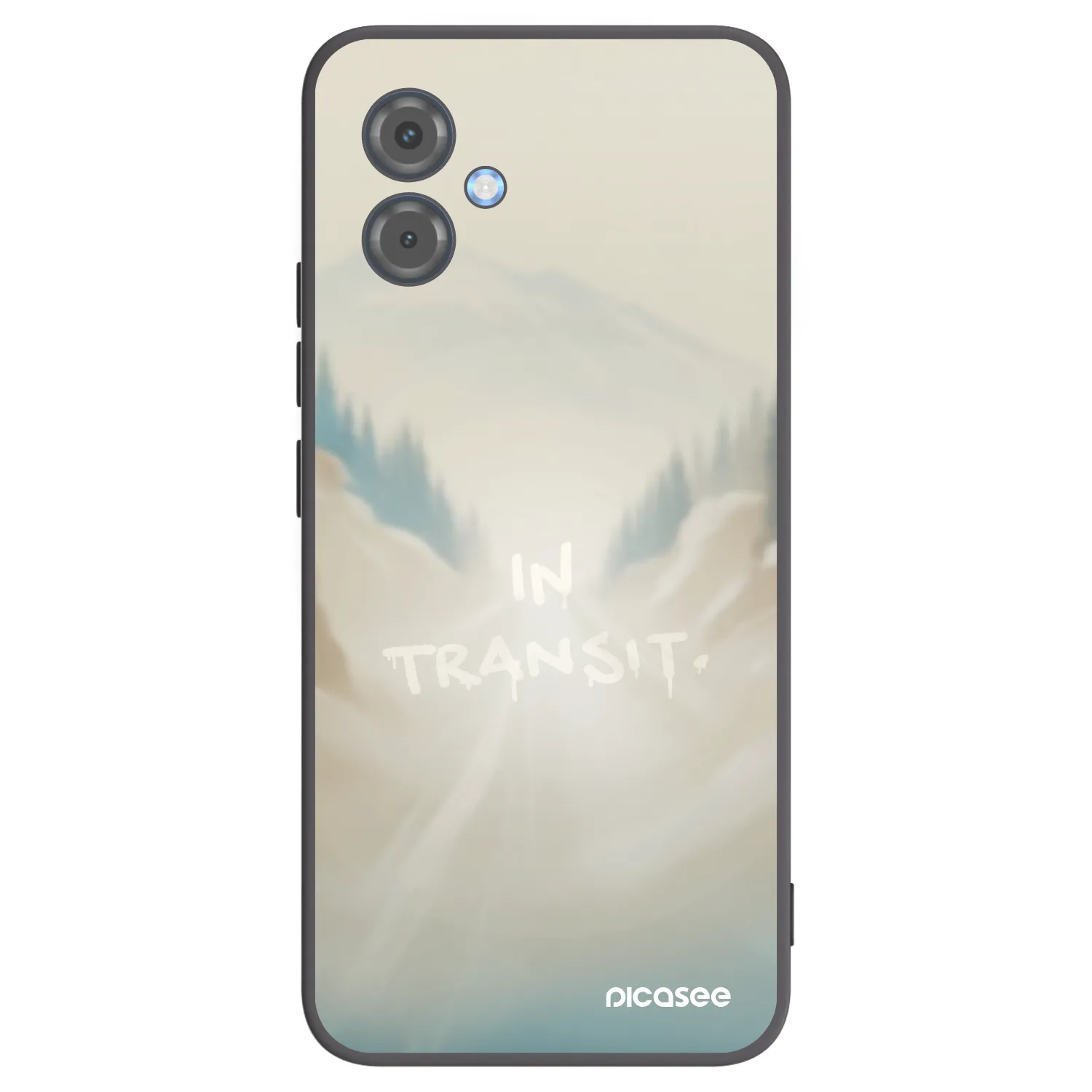 Picasee silikonski črni ovitek za Motorola Moto G14 - IN TRANSIT