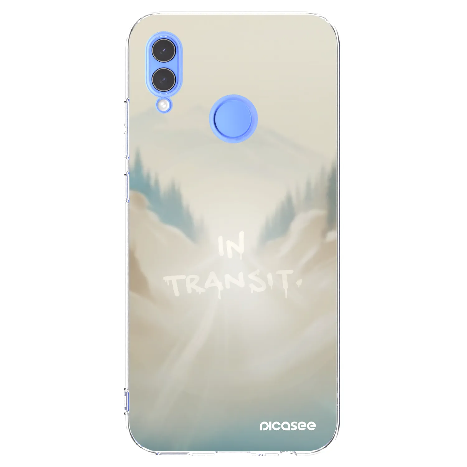 Picasee silikonski prozorni ovitek za Huawei P Smart 2019 - IN TRANSIT