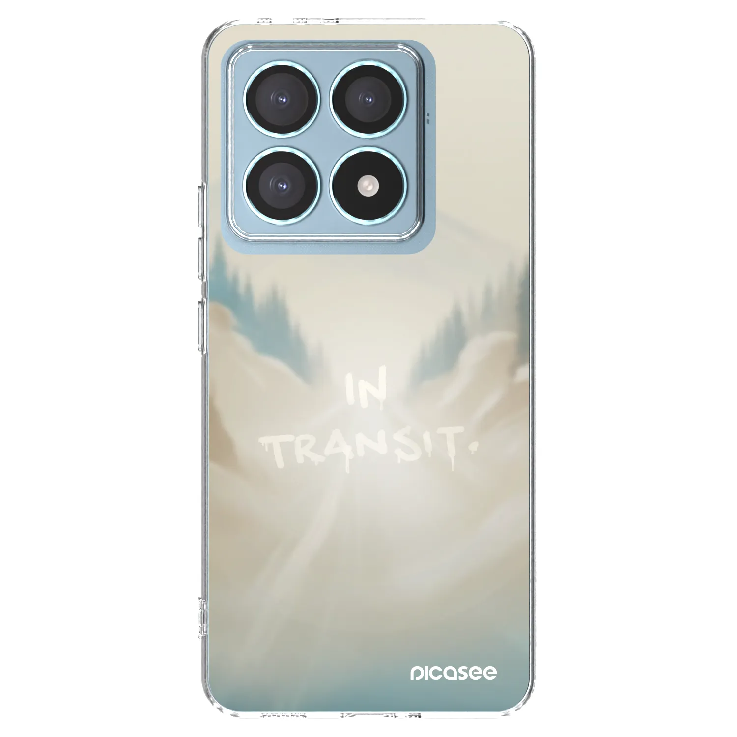 Picasee silikonski prozorni ovitek za Xiaomi 14T Pro - IN TRANSIT