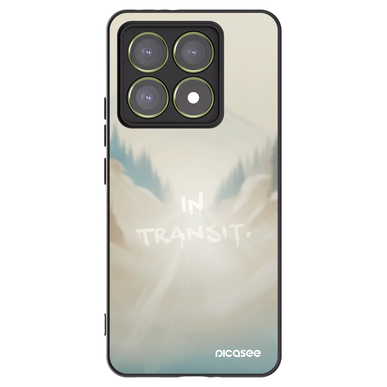 Picasee silikonski črni ovitek za Xiaomi 14T - IN TRANSIT