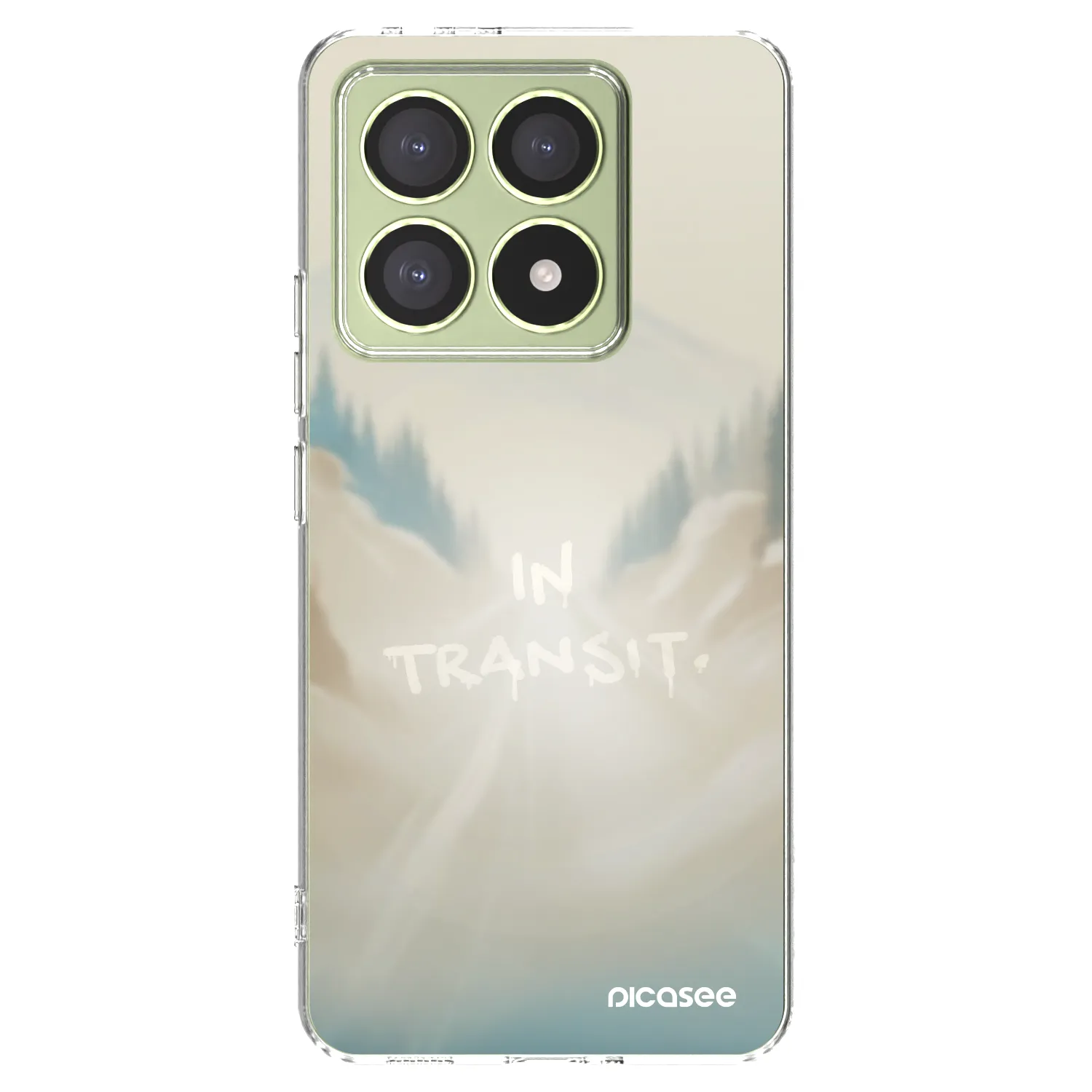 Picasee silikonski prozorni ovitek za Xiaomi 14T - IN TRANSIT