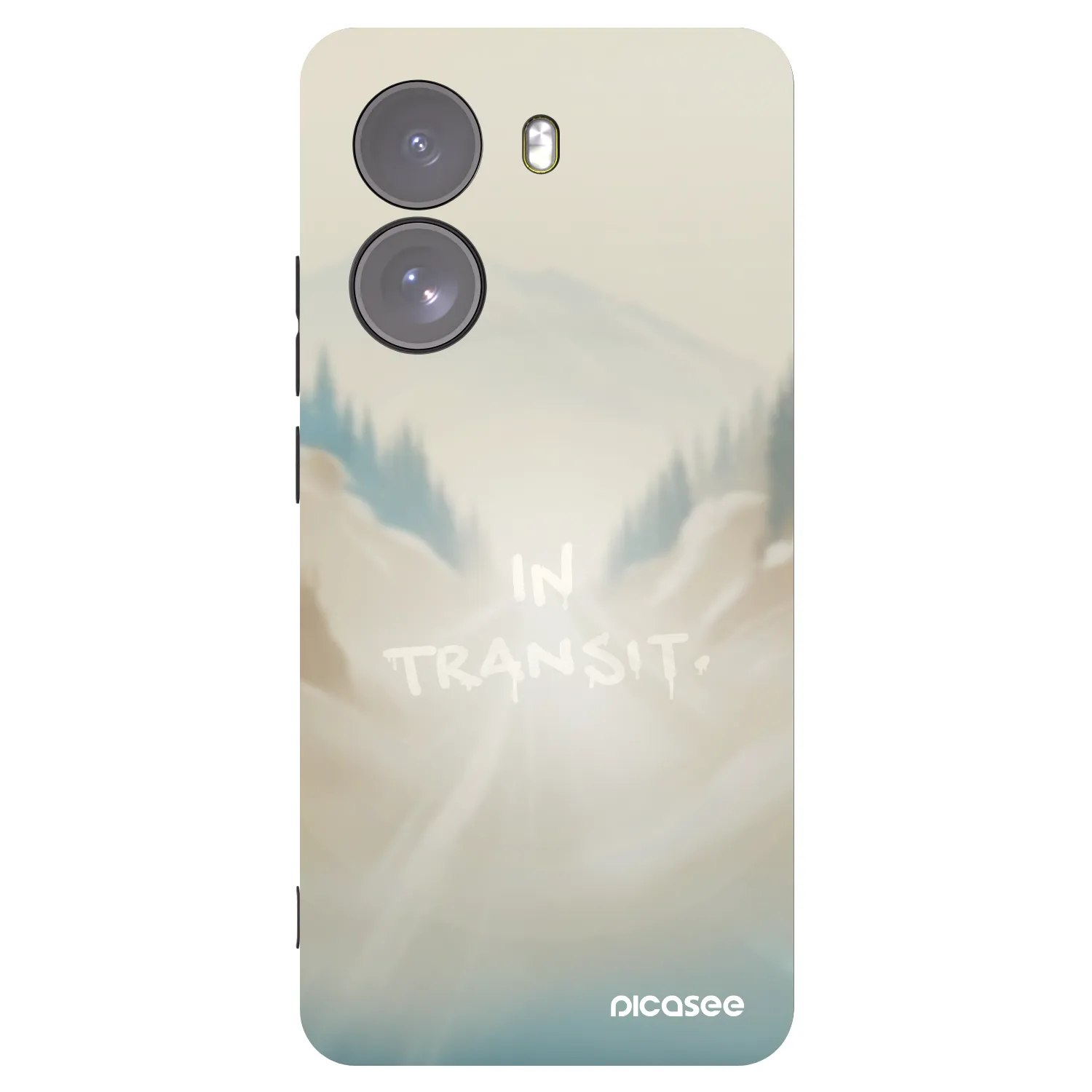 Picasee silikonski črni ovitek za Xiaomi Poco X7 - IN TRANSIT